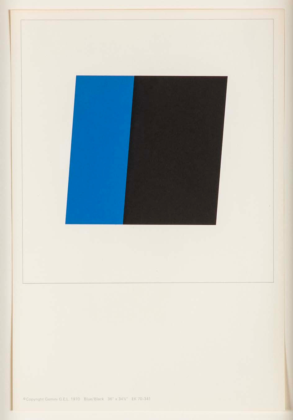 A Set of 10 Lithographs in Color by Ellsworth Kelly