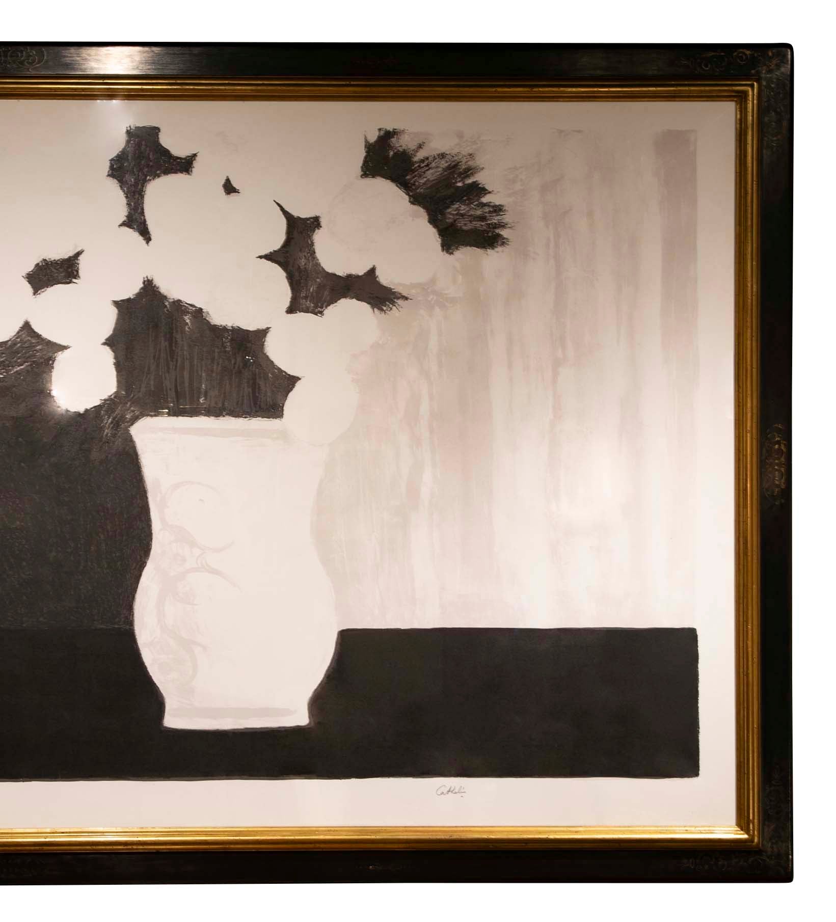 Still Life Lithograph by Bernard Cathelin (1919-2004)