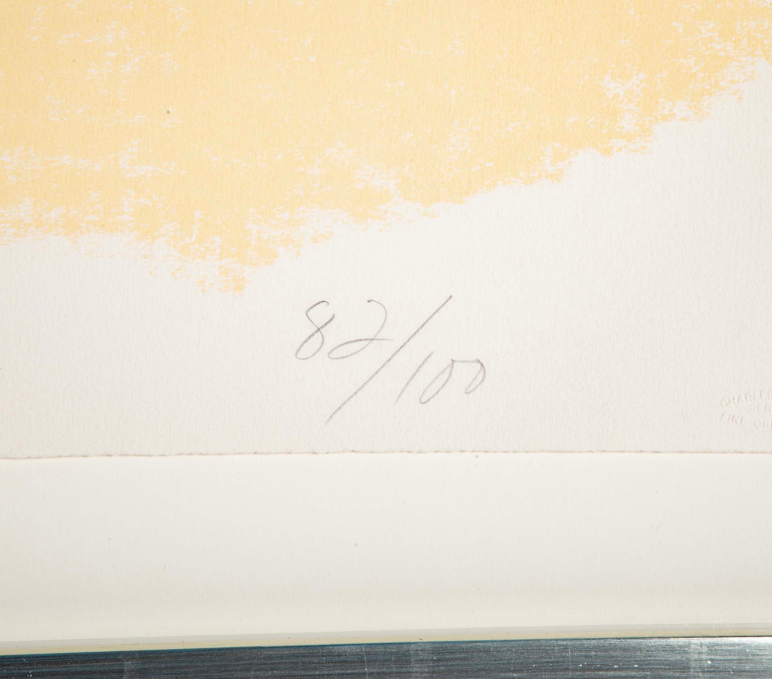 Dan Christensen Signed & Numbered Print by Fine Creations Inc
