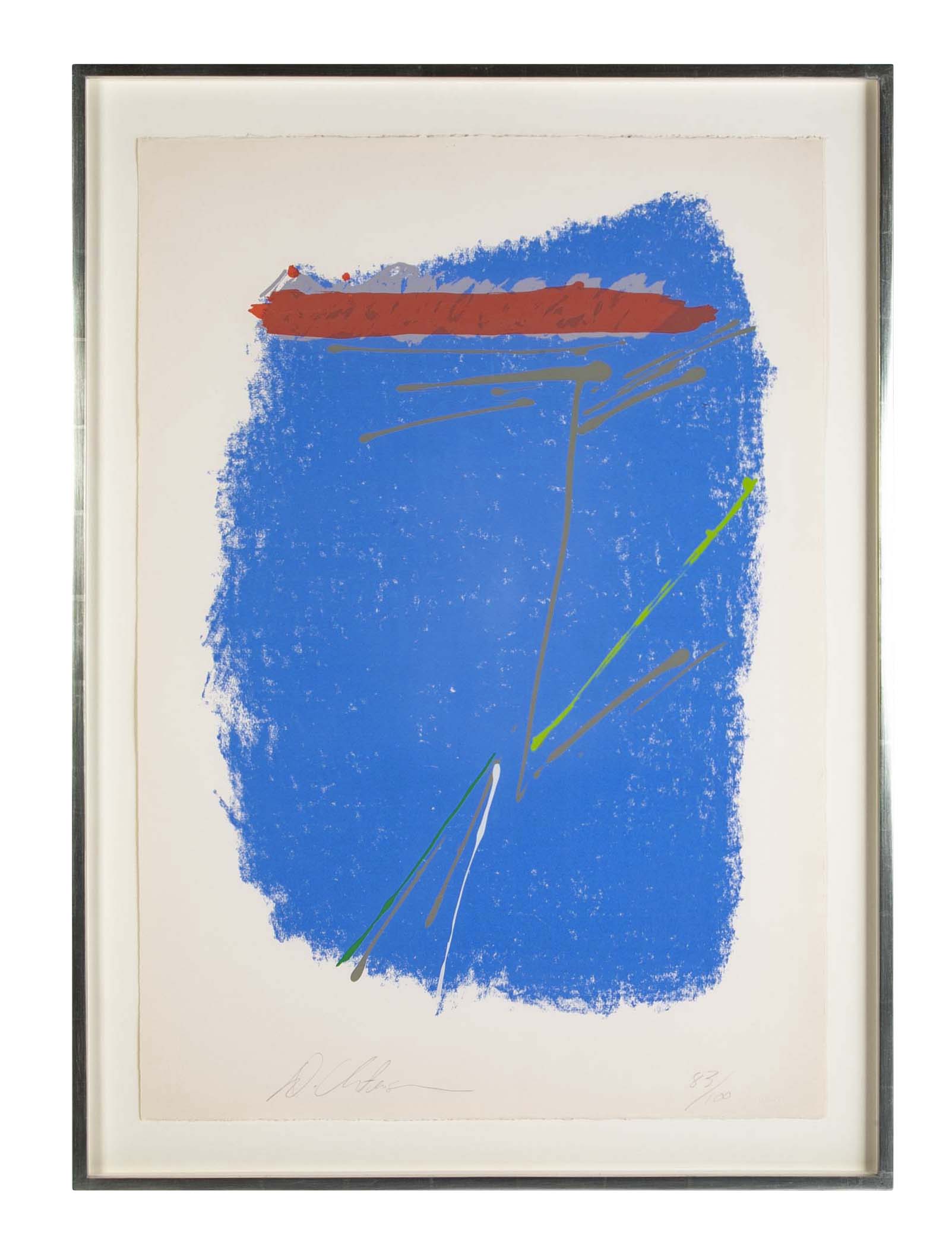 Dan Christensen Signed & Numbered Print by Fine Creations Inc
