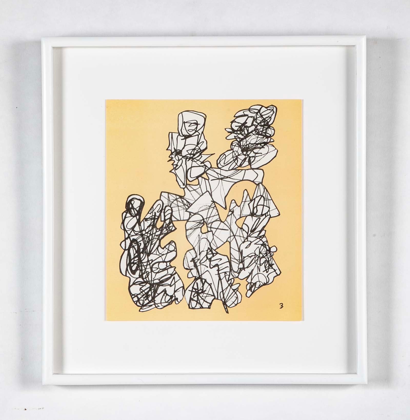 6 Lithographs by Jean Dubuffet from "Conjectures 1983" - Priced Individually