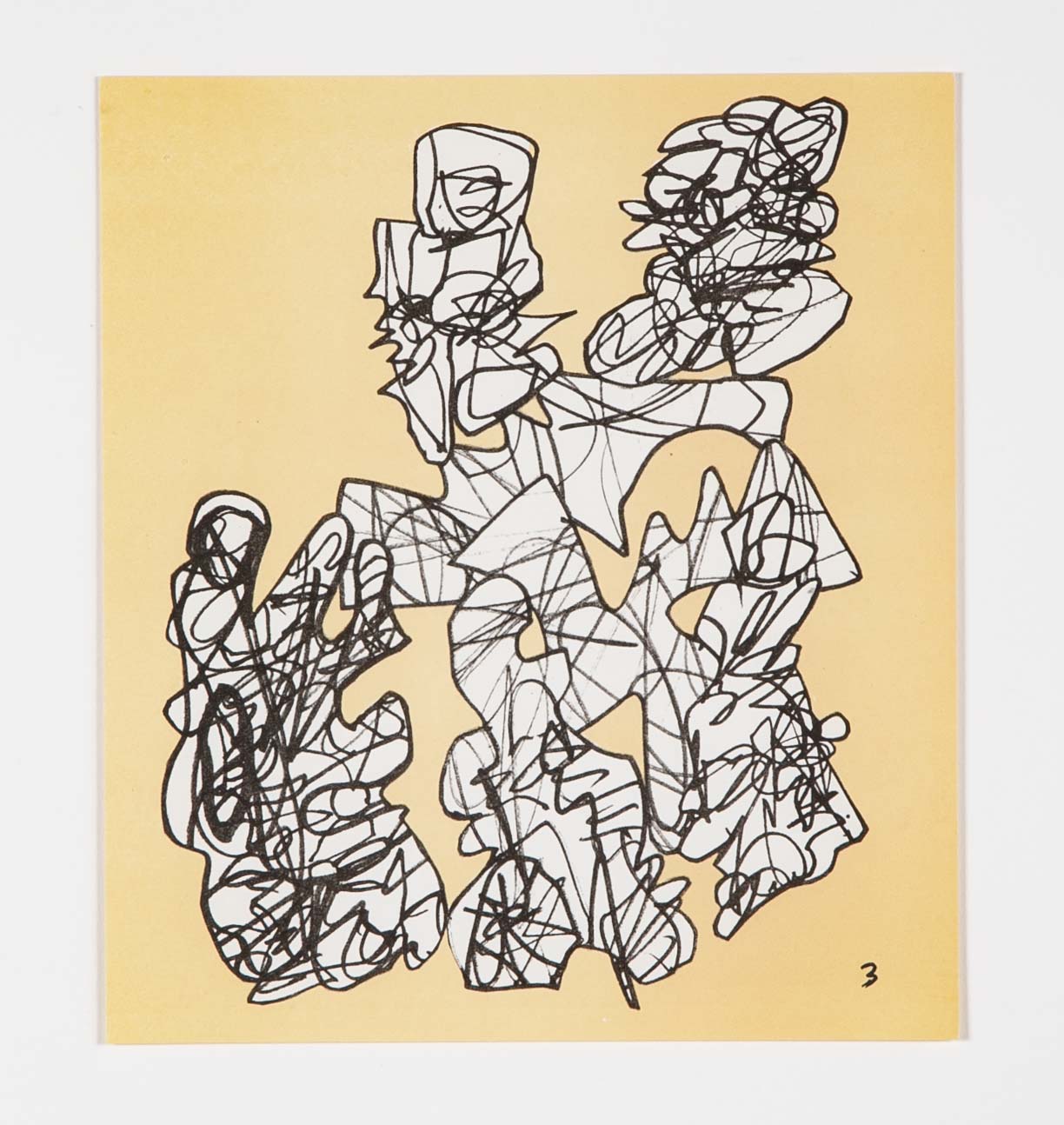9 Lithographs by Jean Dubuffet from "Conjectures 1983" - Priced Individually