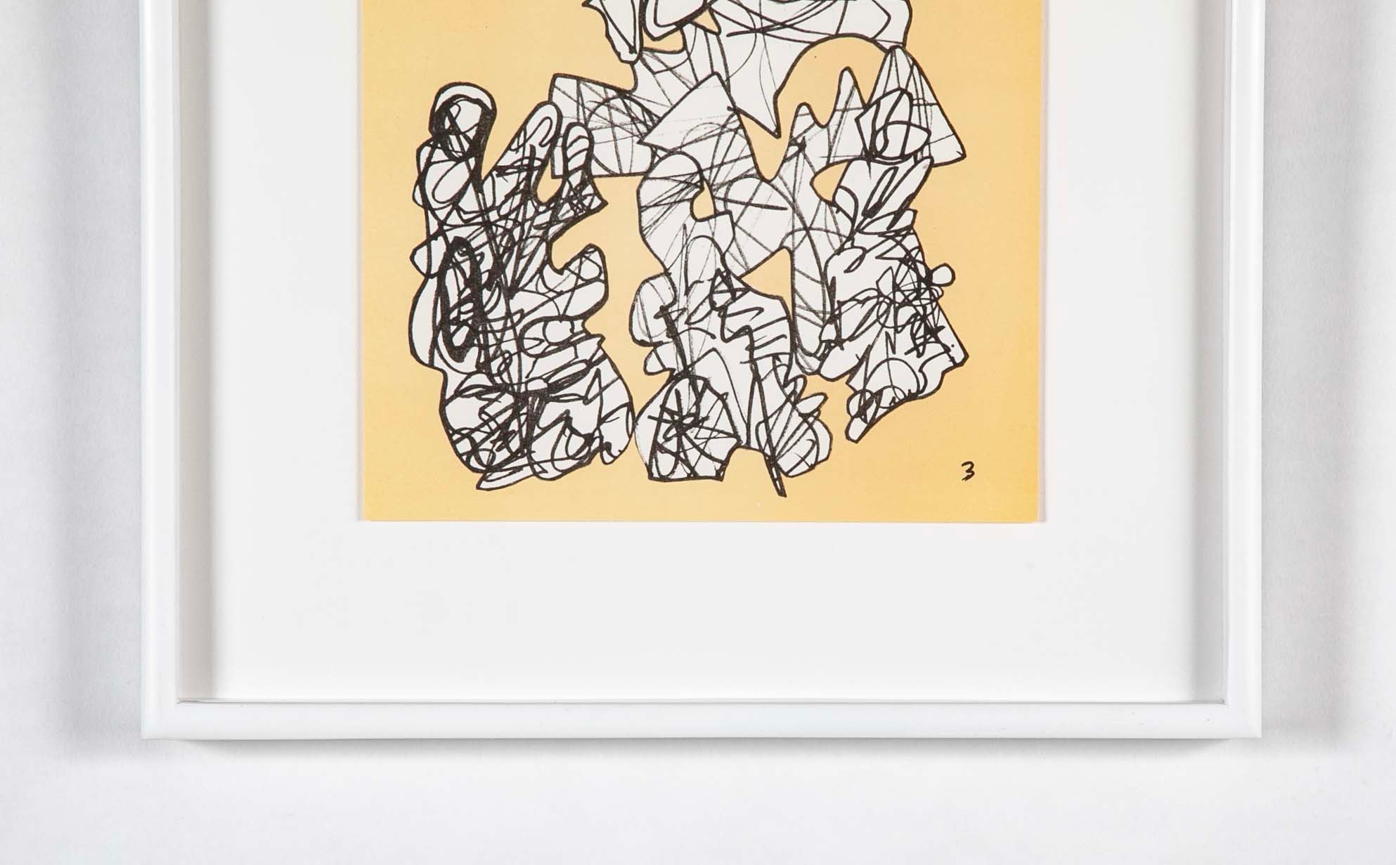 6 Lithographs by Jean Dubuffet from "Conjectures 1983" - Priced Individually