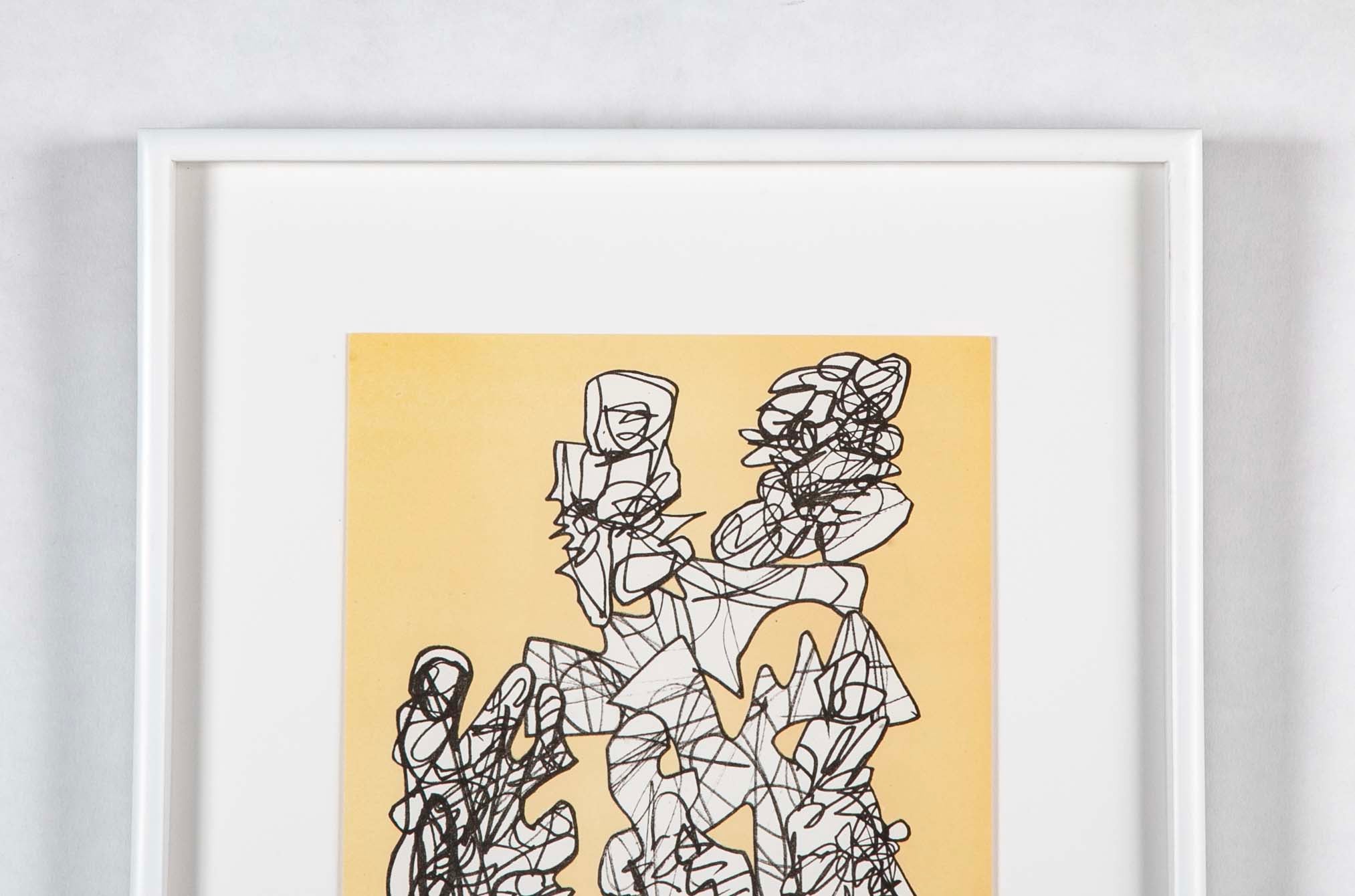 9 Lithographs by Jean Dubuffet from "Conjectures 1983" - Priced Individually