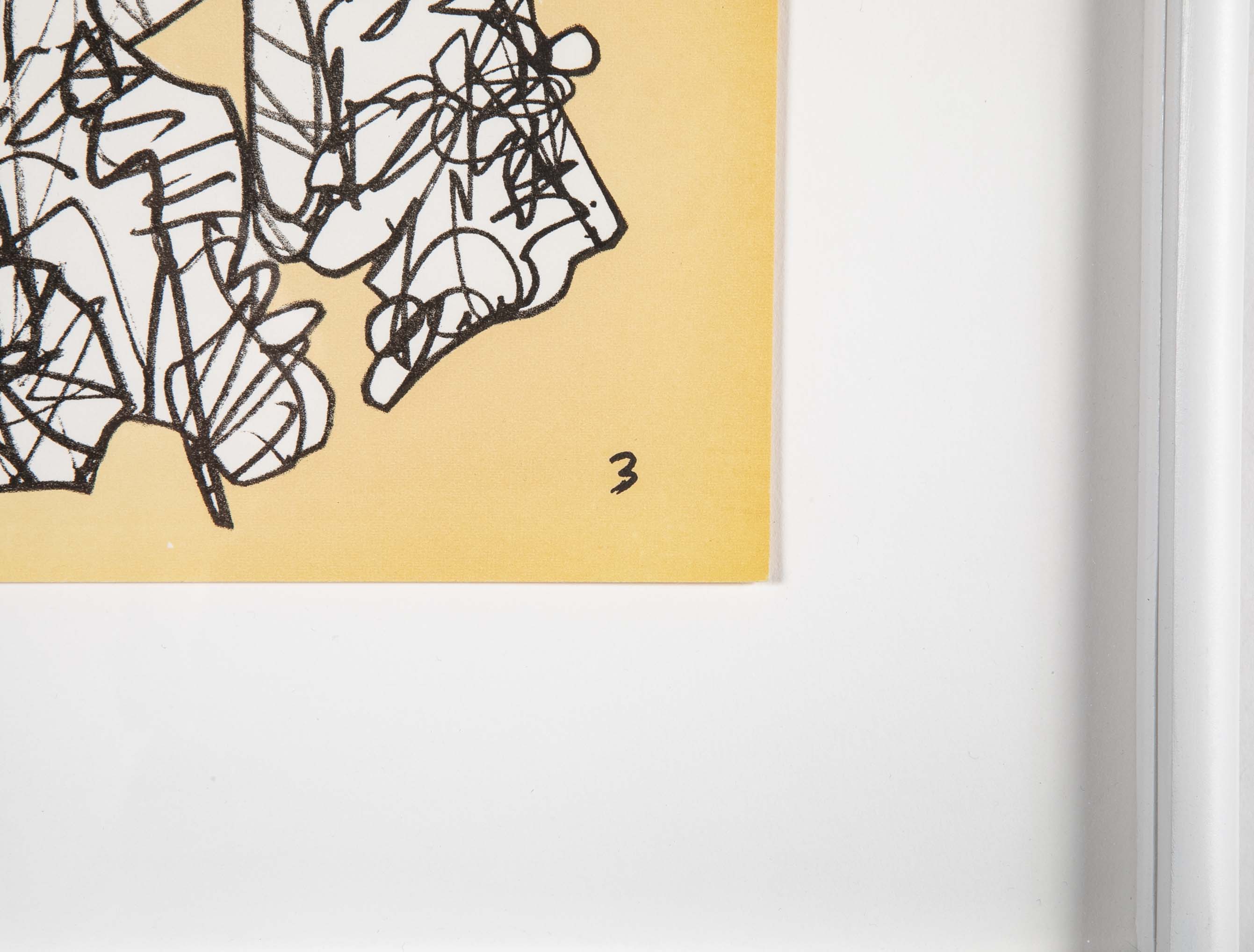 6 Lithographs by Jean Dubuffet from "Conjectures 1983" - Priced Individually