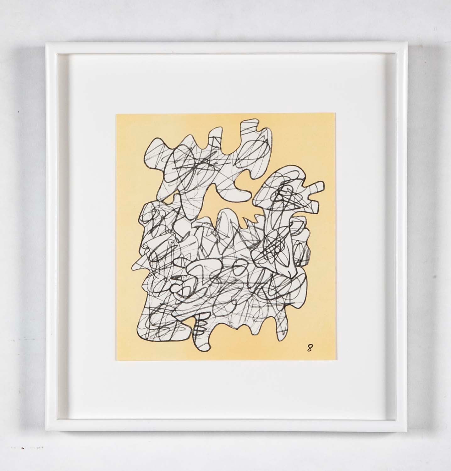 9 Lithographs by Jean Dubuffet from "Conjectures 1983" - Priced Individually