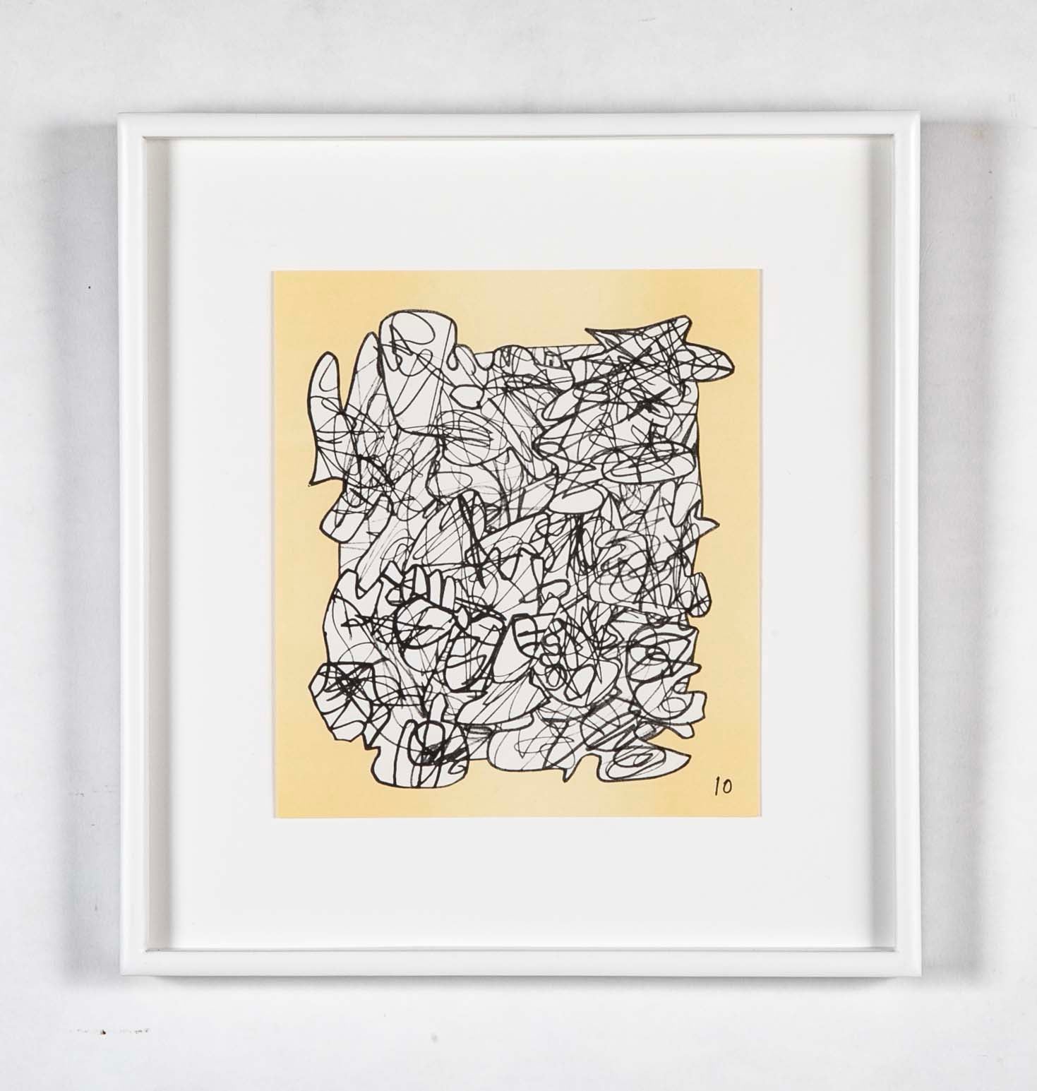 9 Lithographs by Jean Dubuffet from "Conjectures 1983" - Priced Individually