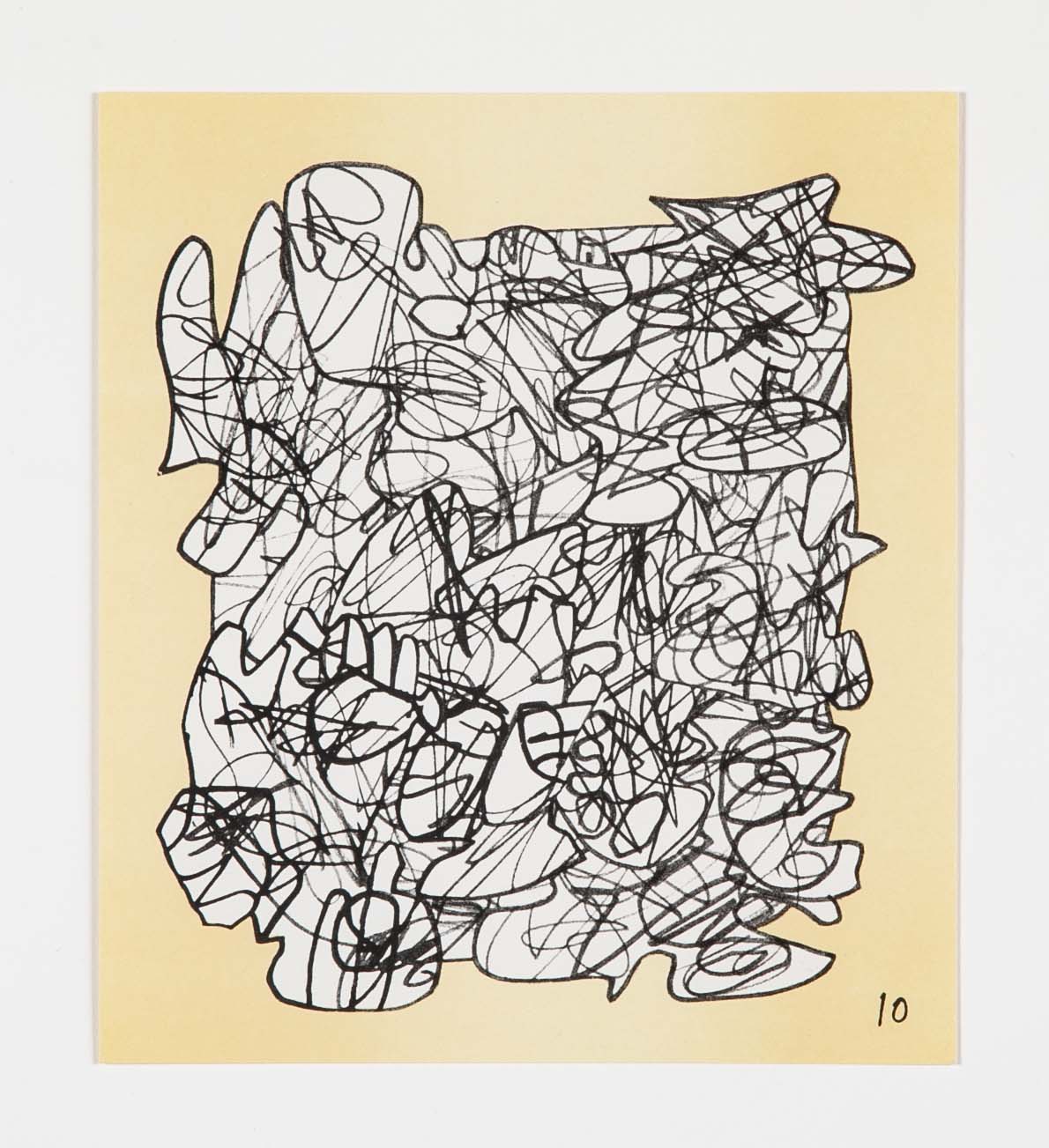 9 Lithographs by Jean Dubuffet from "Conjectures 1983" - Priced Individually