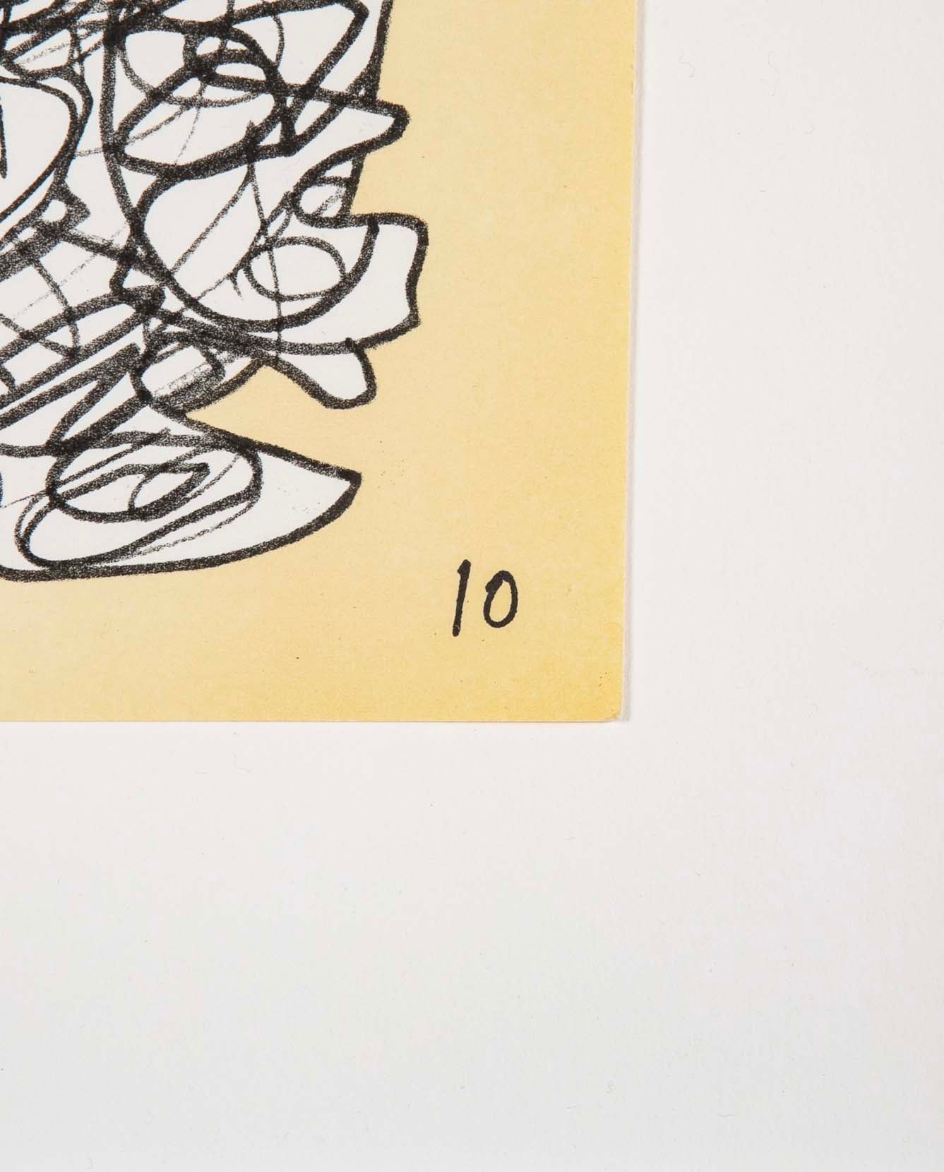 6 Lithographs by Jean Dubuffet from "Conjectures 1983" - Priced Individually