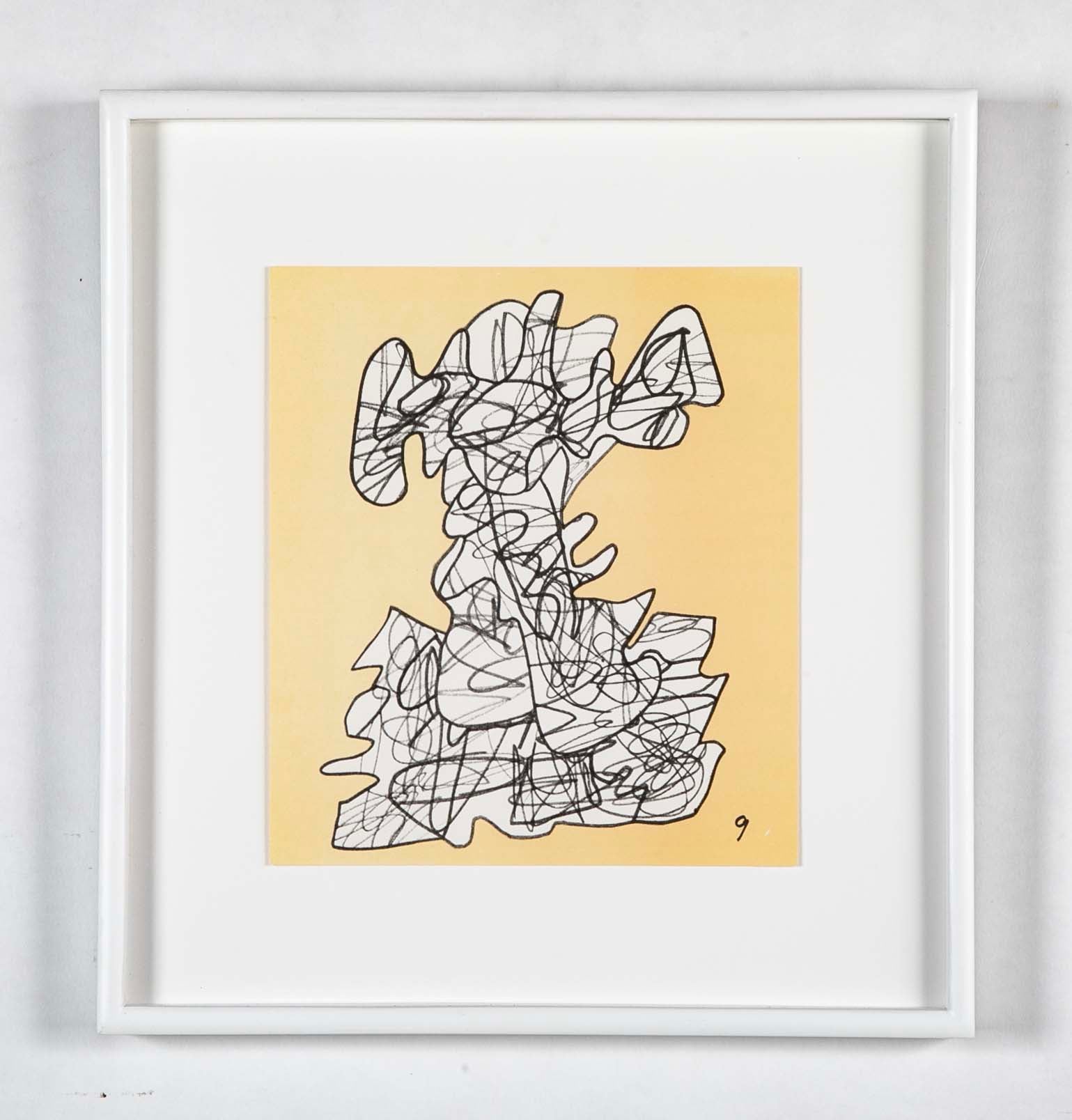 6 Lithographs by Jean Dubuffet from "Conjectures 1983" - Priced Individually