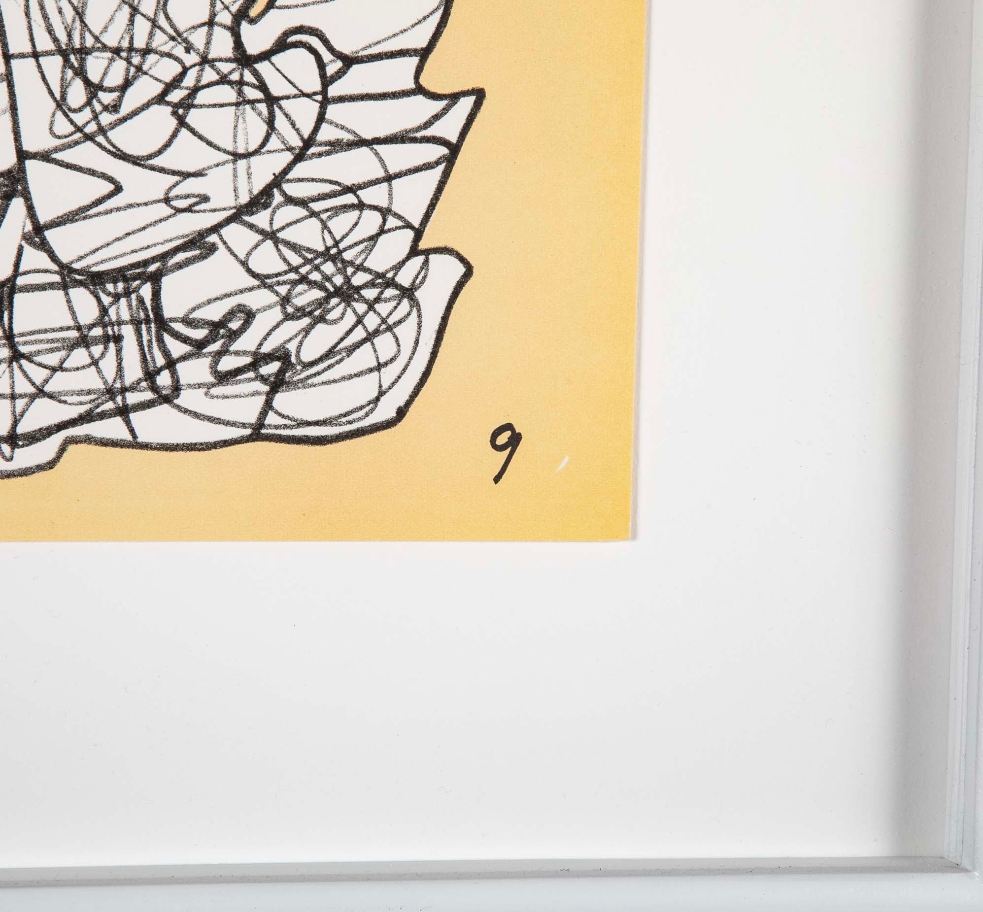 9 Lithographs by Jean Dubuffet from "Conjectures 1983" - Priced Individually