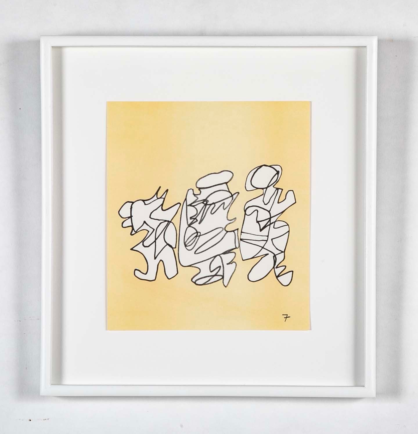 9 Lithographs by Jean Dubuffet from "Conjectures 1983" - Priced Individually