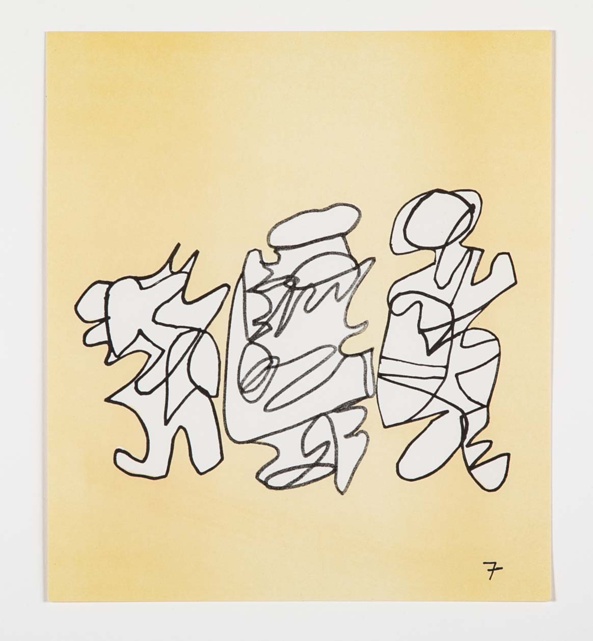 9 Lithographs by Jean Dubuffet from "Conjectures 1983" - Priced Individually