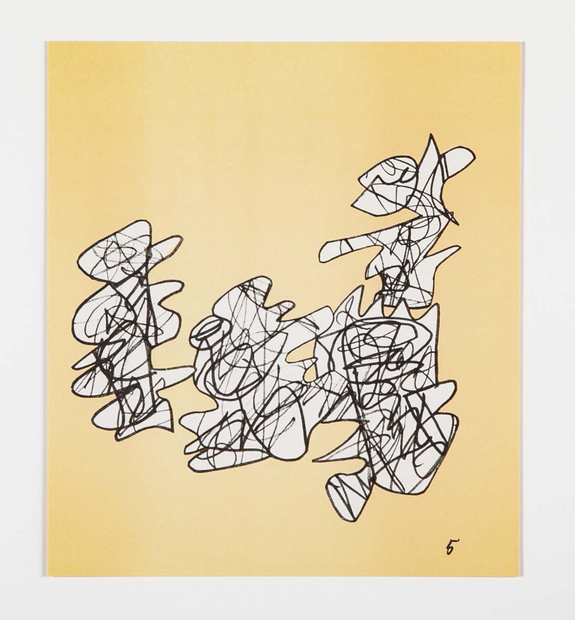 6 Lithographs by Jean Dubuffet from "Conjectures 1983" - Priced Individually