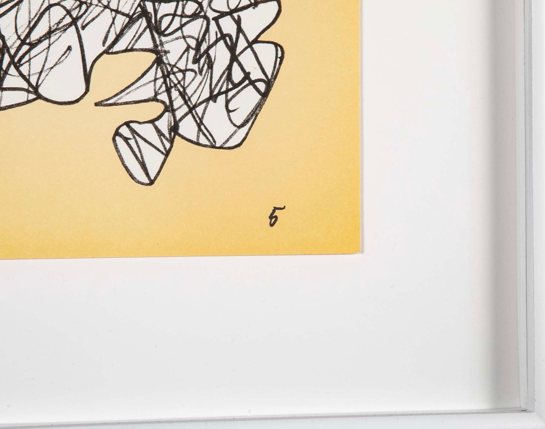 6 Lithographs by Jean Dubuffet from "Conjectures 1983" - Priced Individually