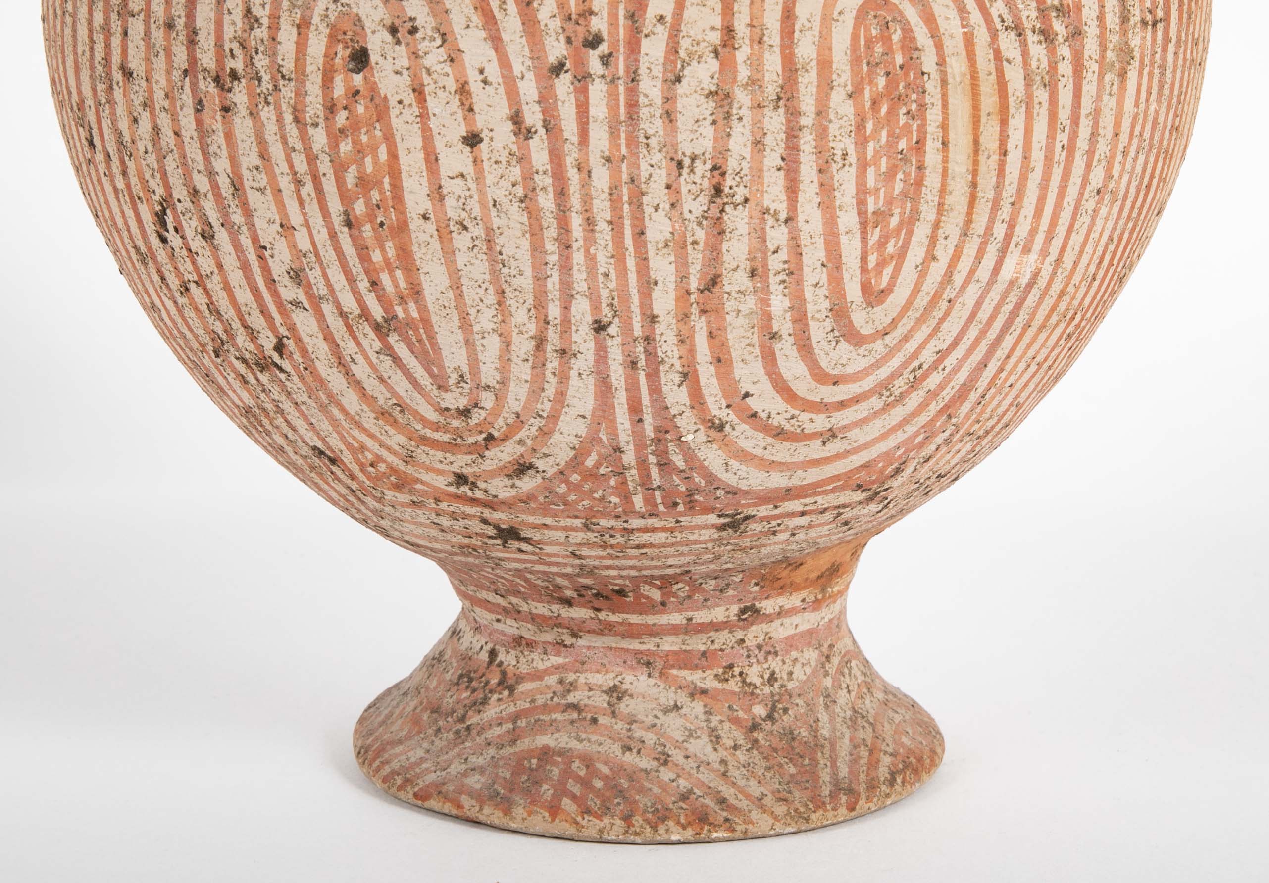 Thai "Ban Chiang" Pottery Vessel