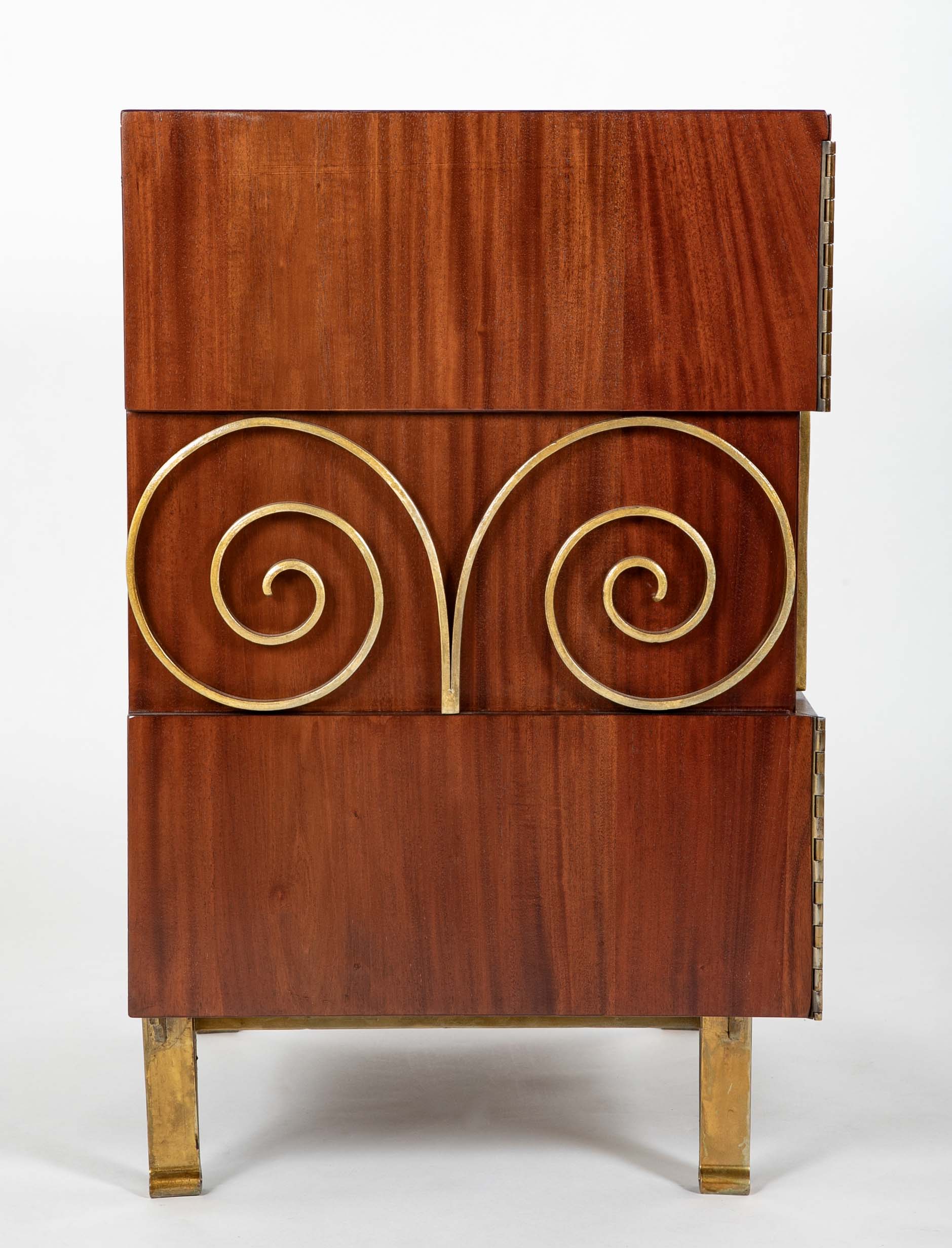 Pair of Lacquered Side Cabinets by Edmond Spence