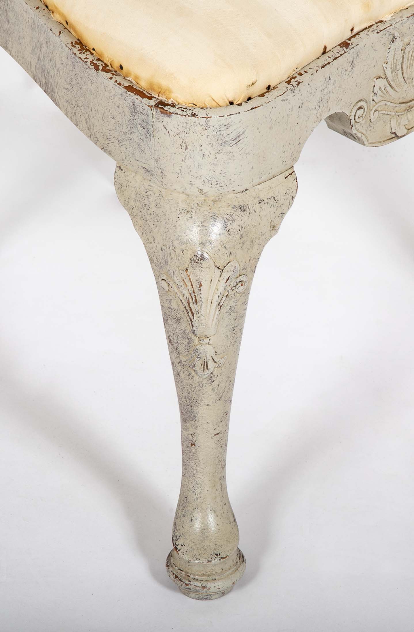 Set of Eight Rococo Style Chairs