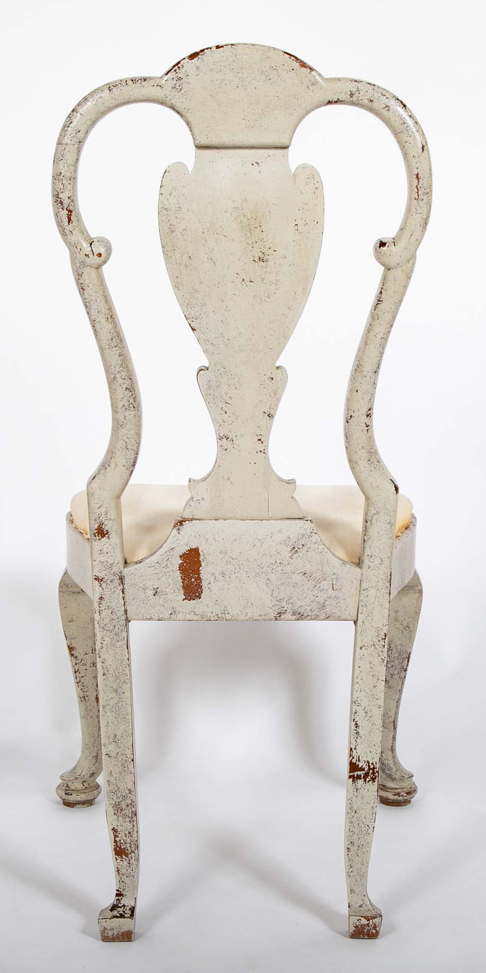 Set of Eight Rococo Style Chairs