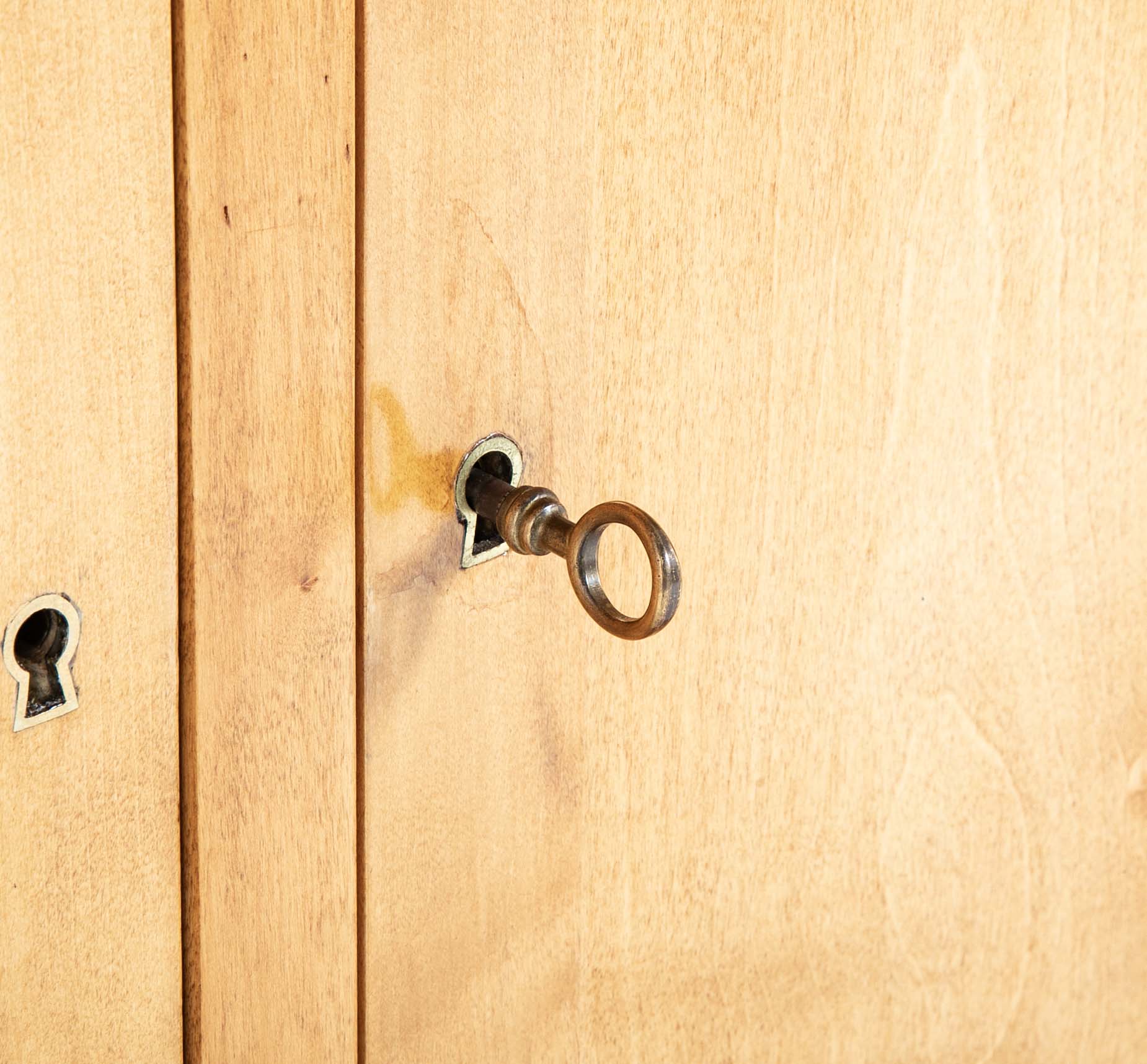 Sycamore Two Door Cabinet on Toupee Feet by Leon & Maurice Jallot