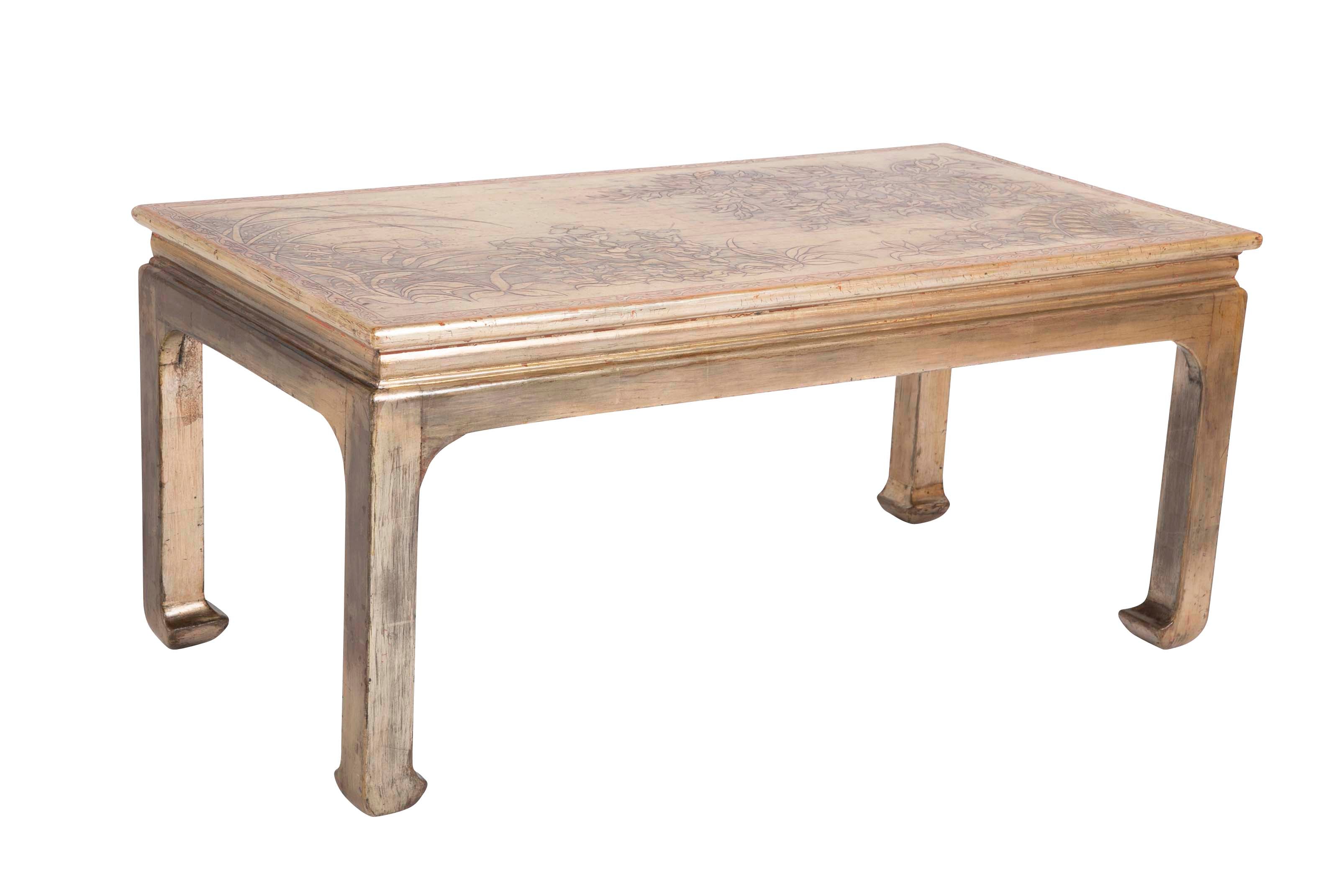 Max Kuehne Low Asian Design Coffee Table