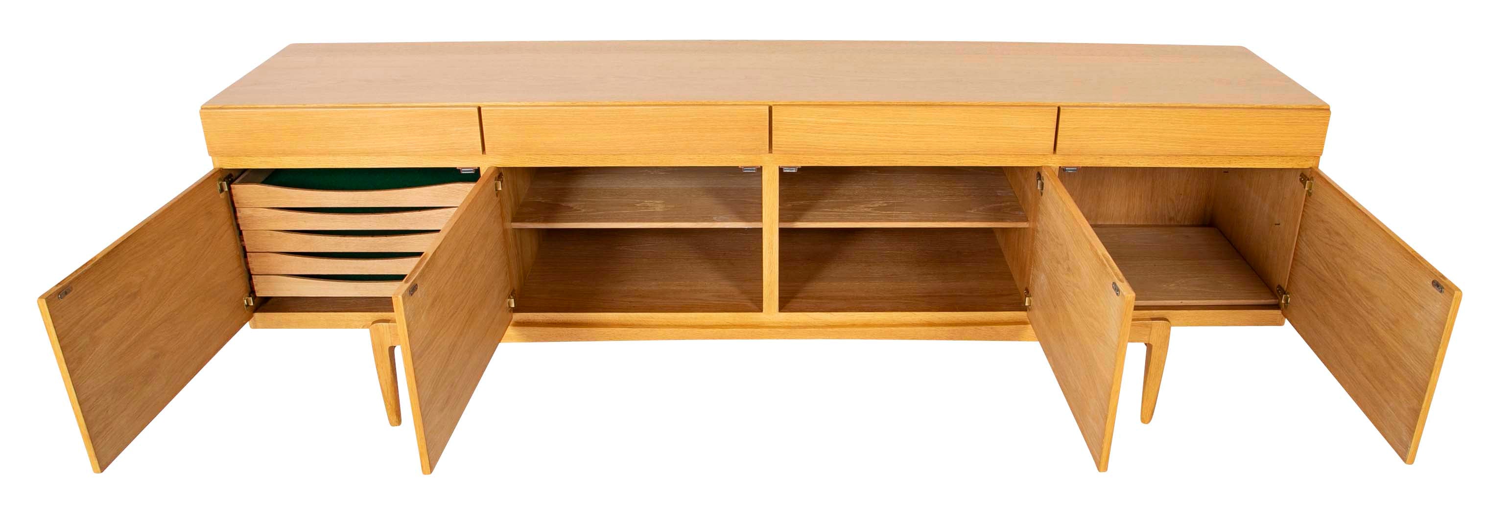 Ib Koford-Larsen Oak Sideboard Model FA66 for Faarup Mobelfabrik