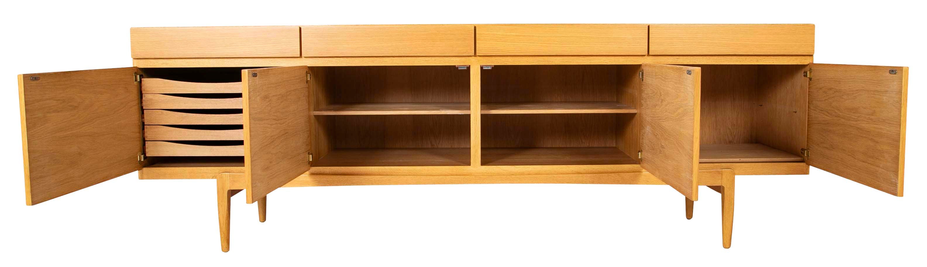 Ib Koford-Larsen Oak Sideboard Model FA66 for Faarup Mobelfabrik