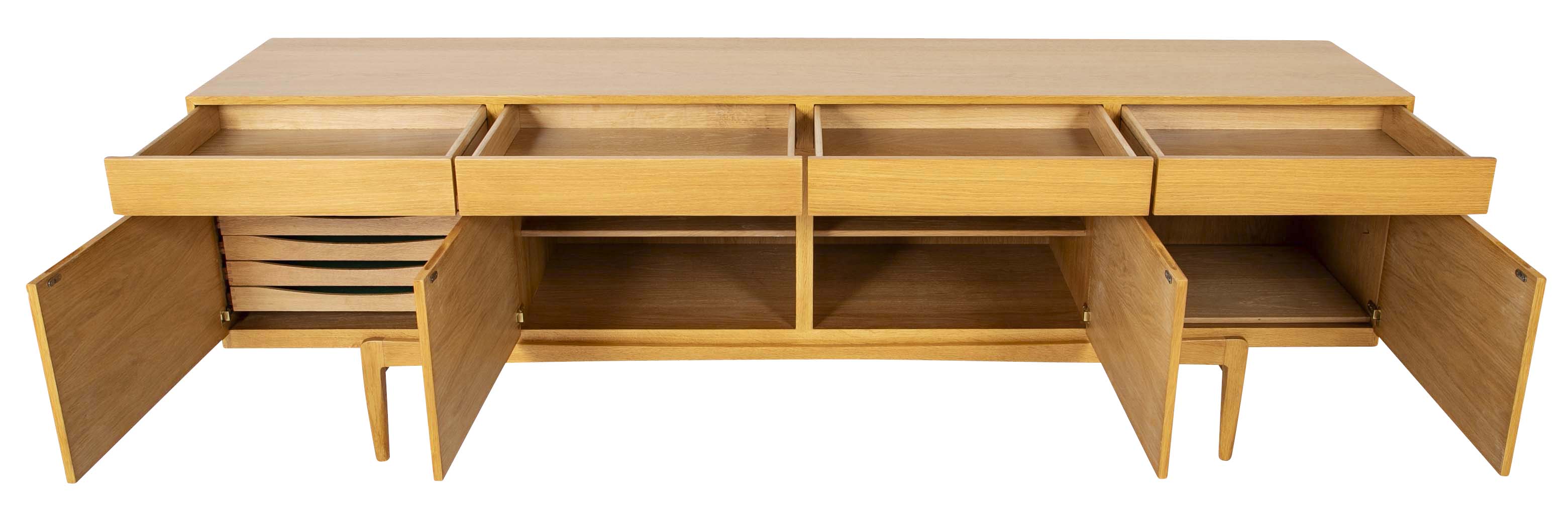 Ib Koford-Larsen Oak Sideboard Model FA66 for Faarup Mobelfabrik
