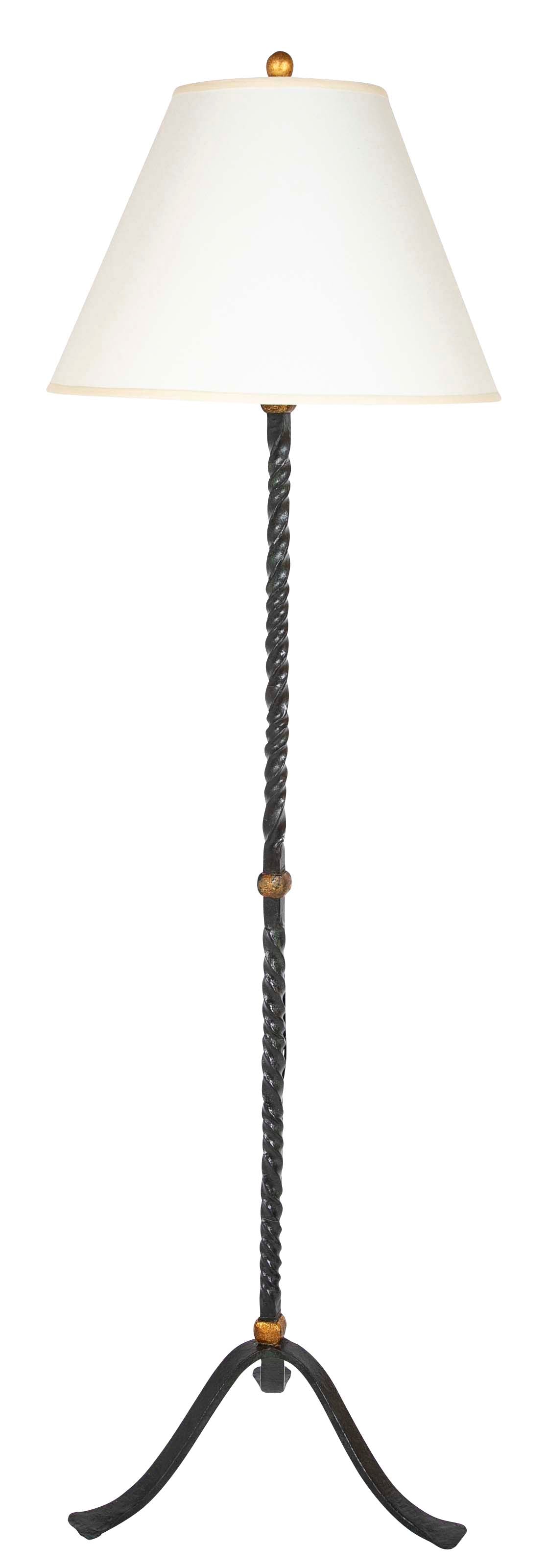 Forged Iron Floor Lamp