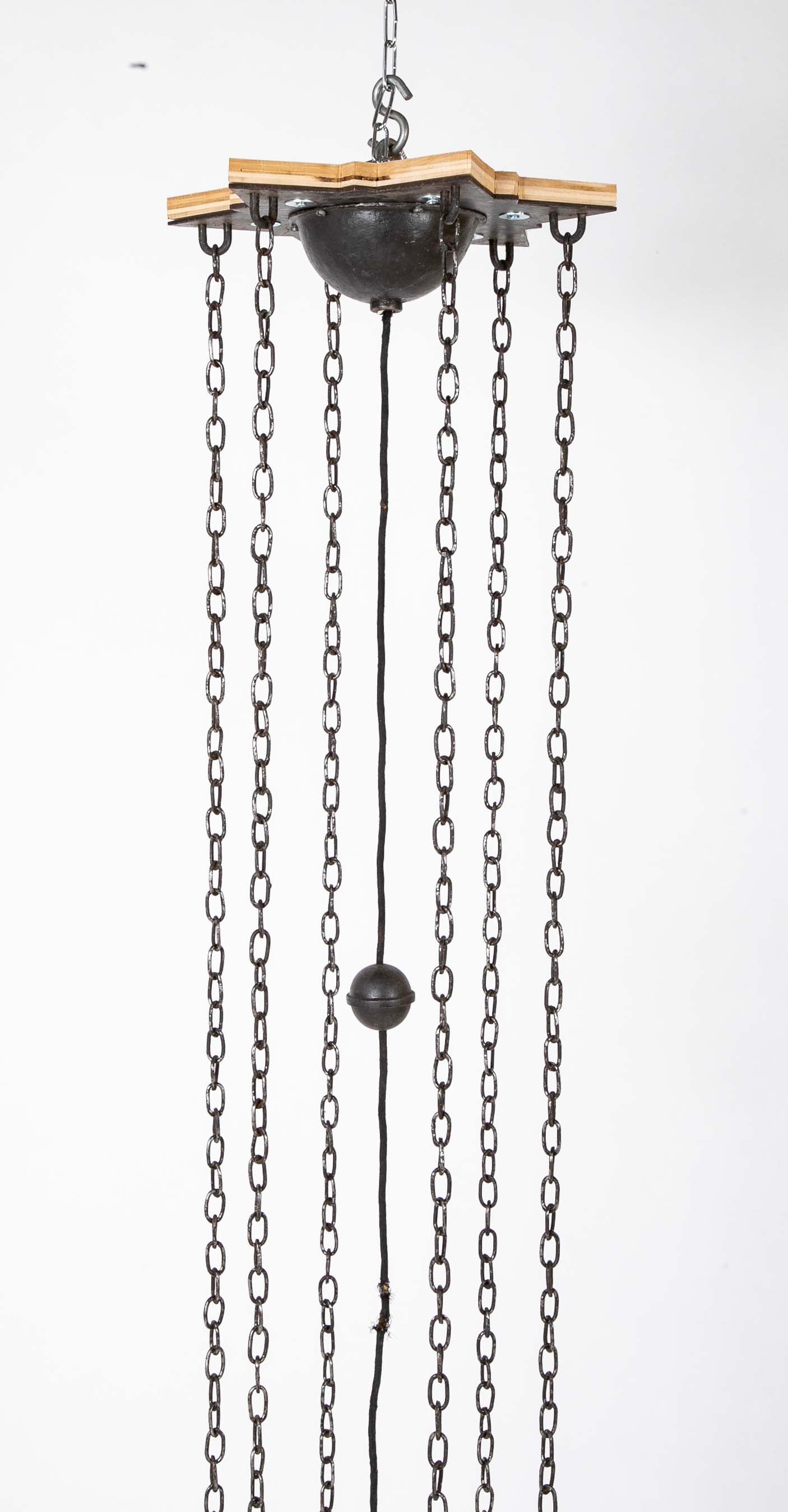 An Iron Lantern Attributed to Bruno Paul
