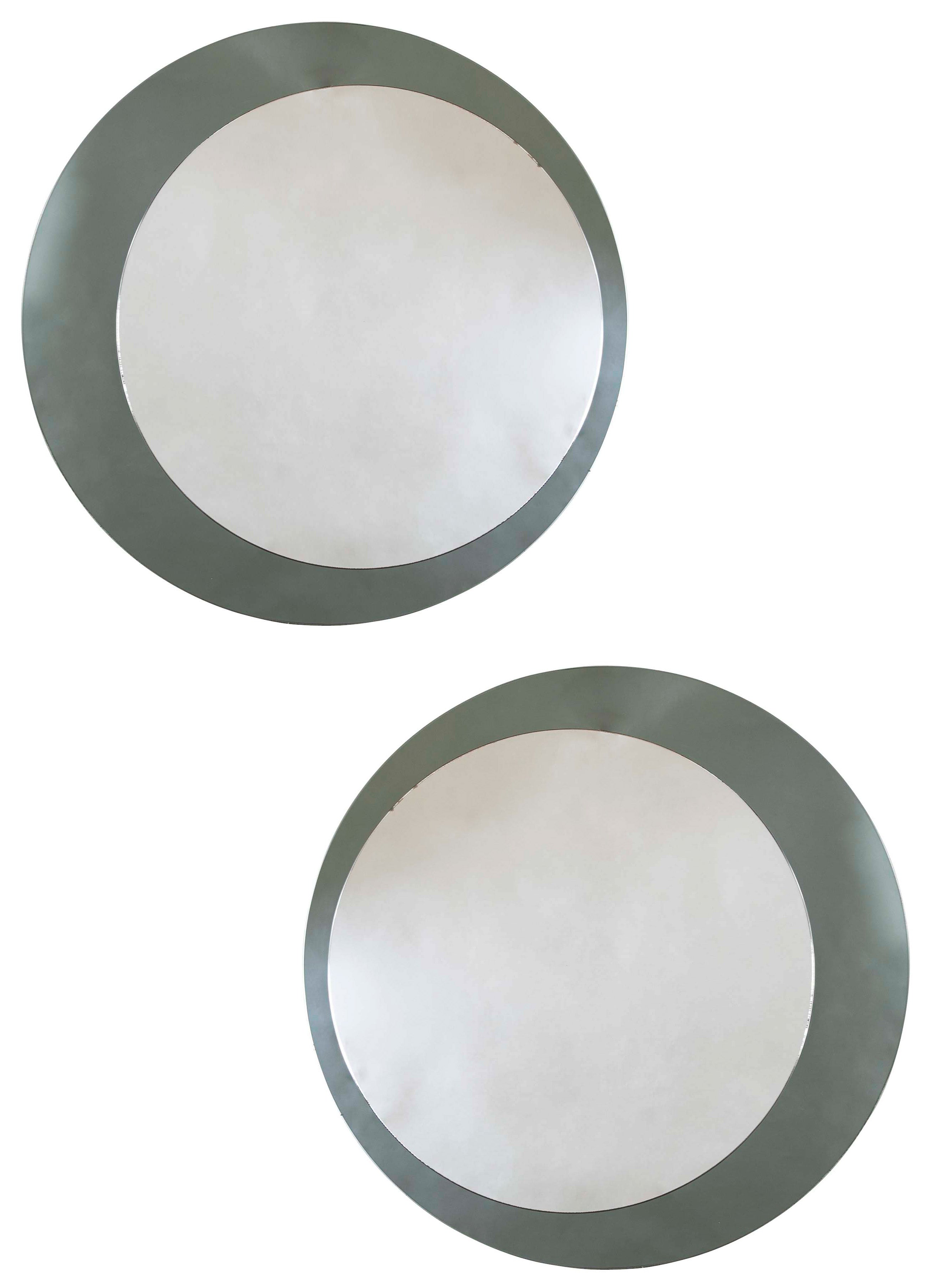 Pair of Mid-Century Franz Sartori for Cristal Art Mirrors
