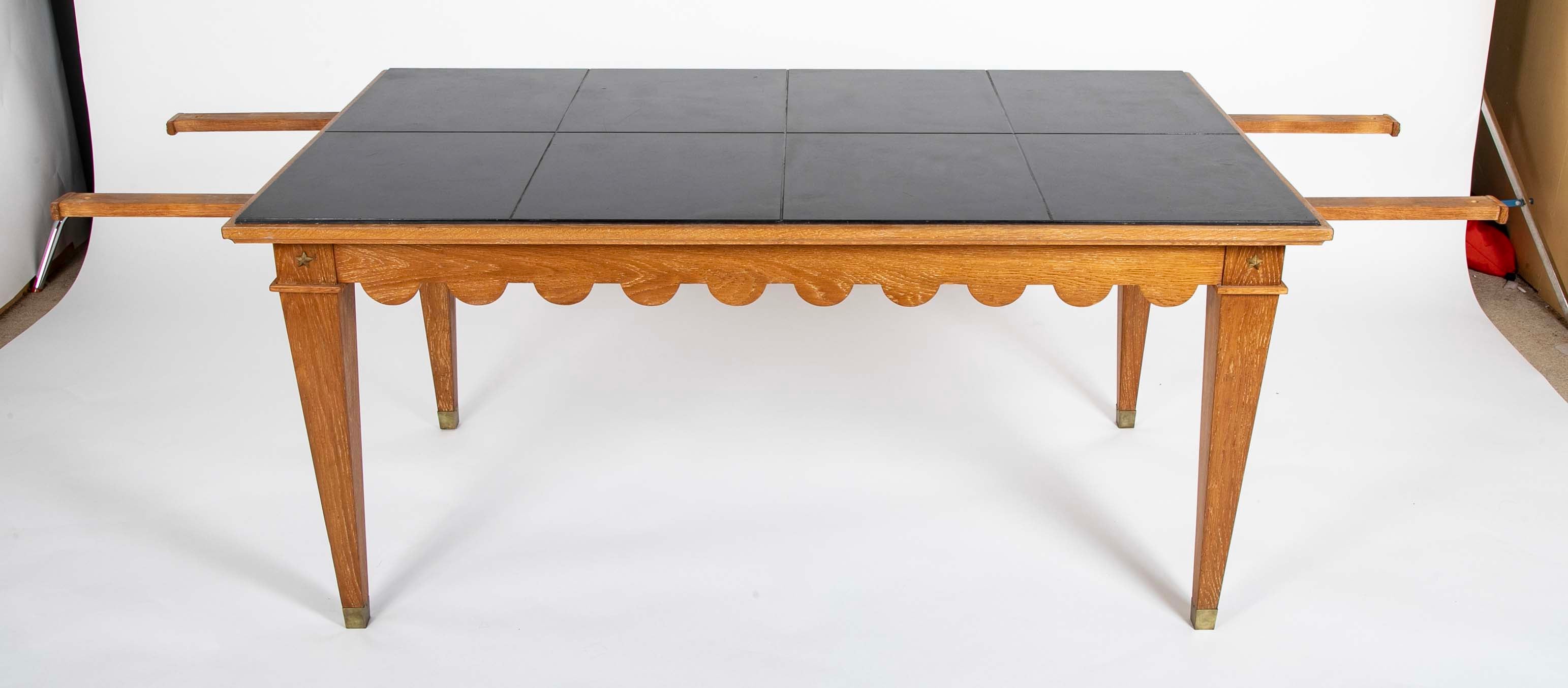Maxime Old (Fr. 1910-1991) Slate Top Table