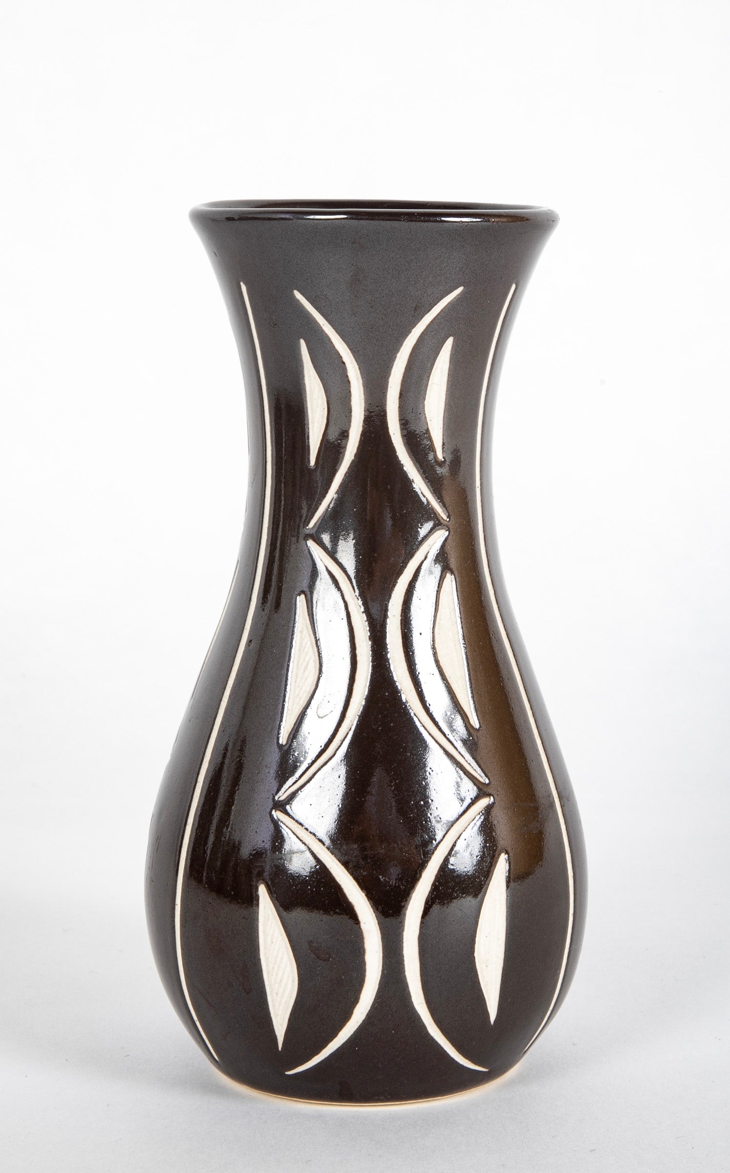 A Varied Collection of 14 Dutch Ceramic Vases with Geometric Designs