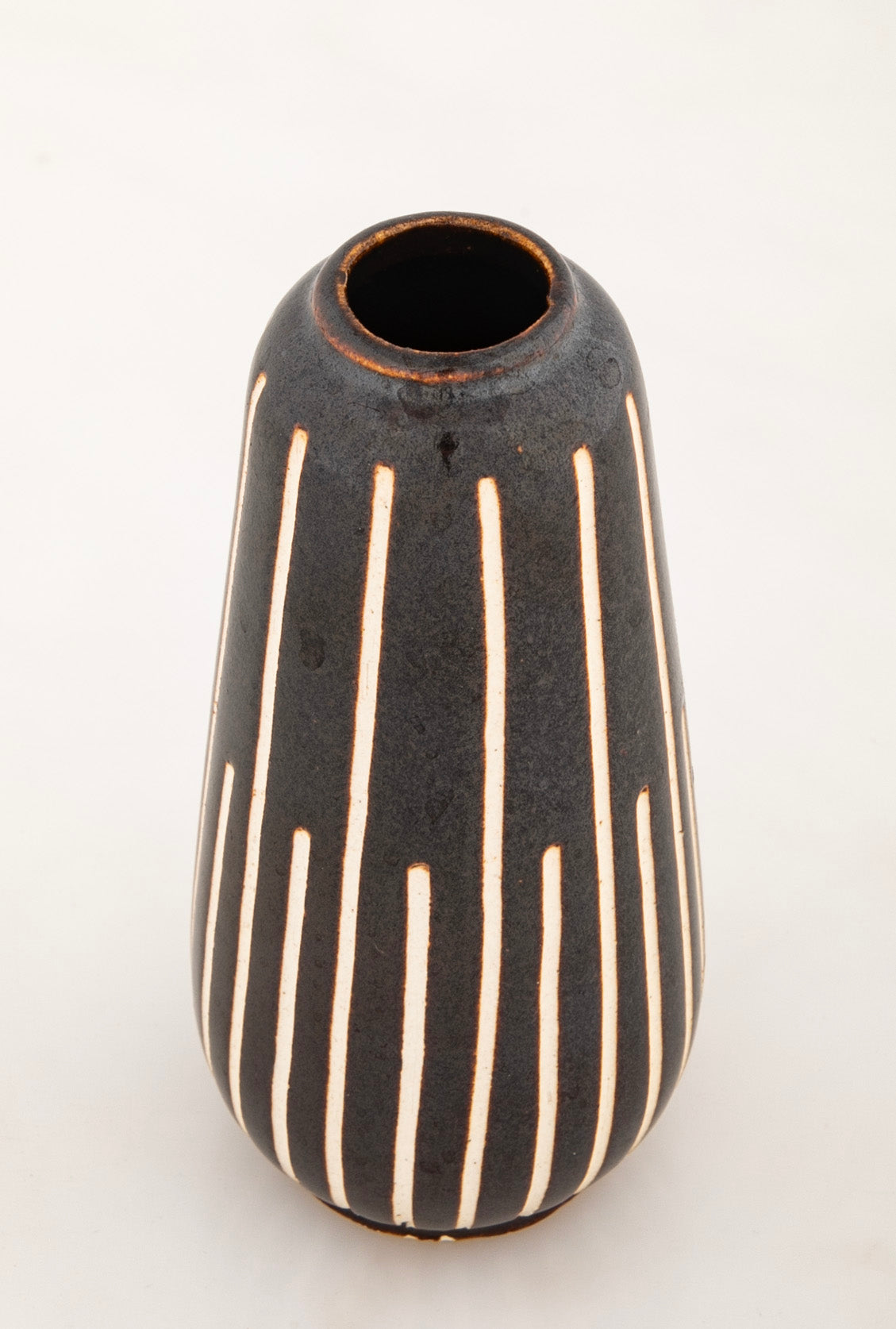 A Varied Collection of 14 Dutch Ceramic Vases with Geometric Designs