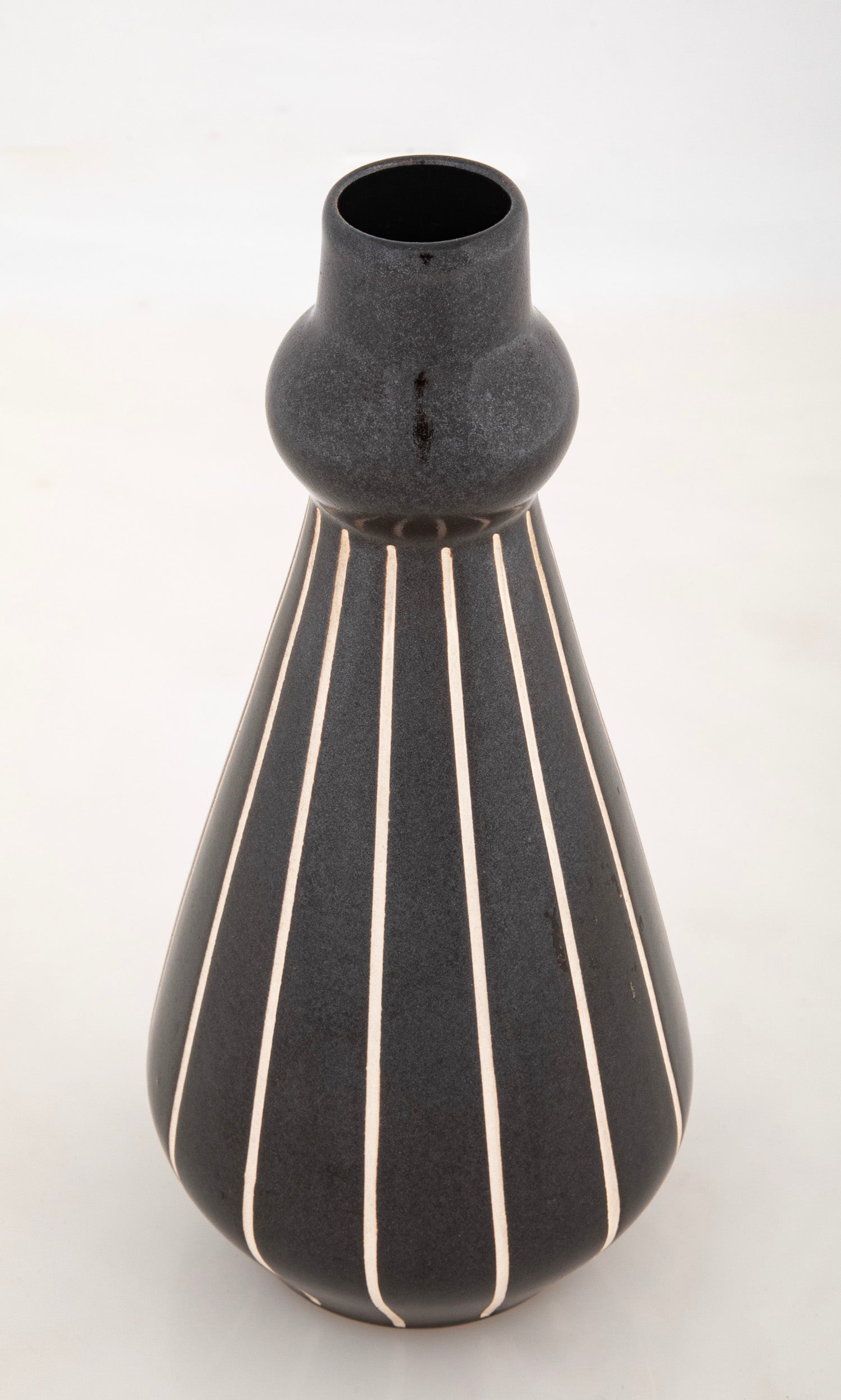 A Varied Collection of 14 Dutch Ceramic Vases with Geometric Designs
