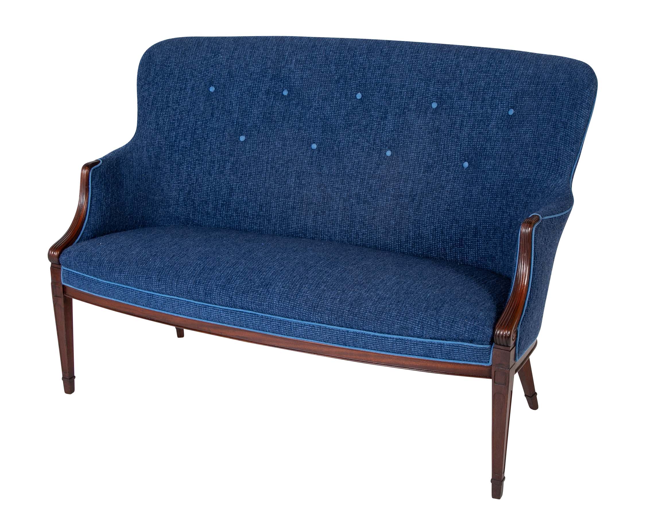 A Mahogany Settee by Frits Henningsen