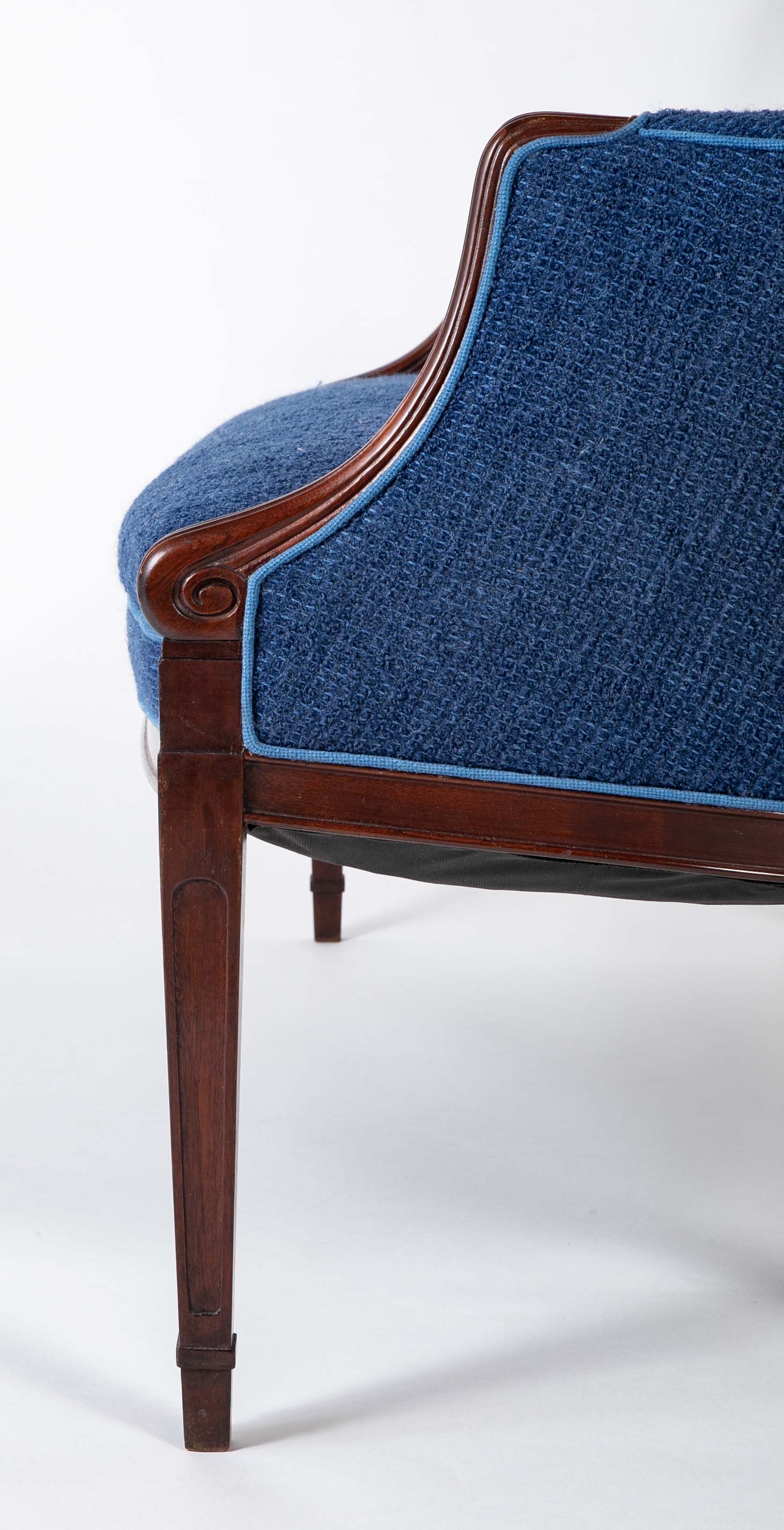 A Mahogany Settee by Frits Henningsen