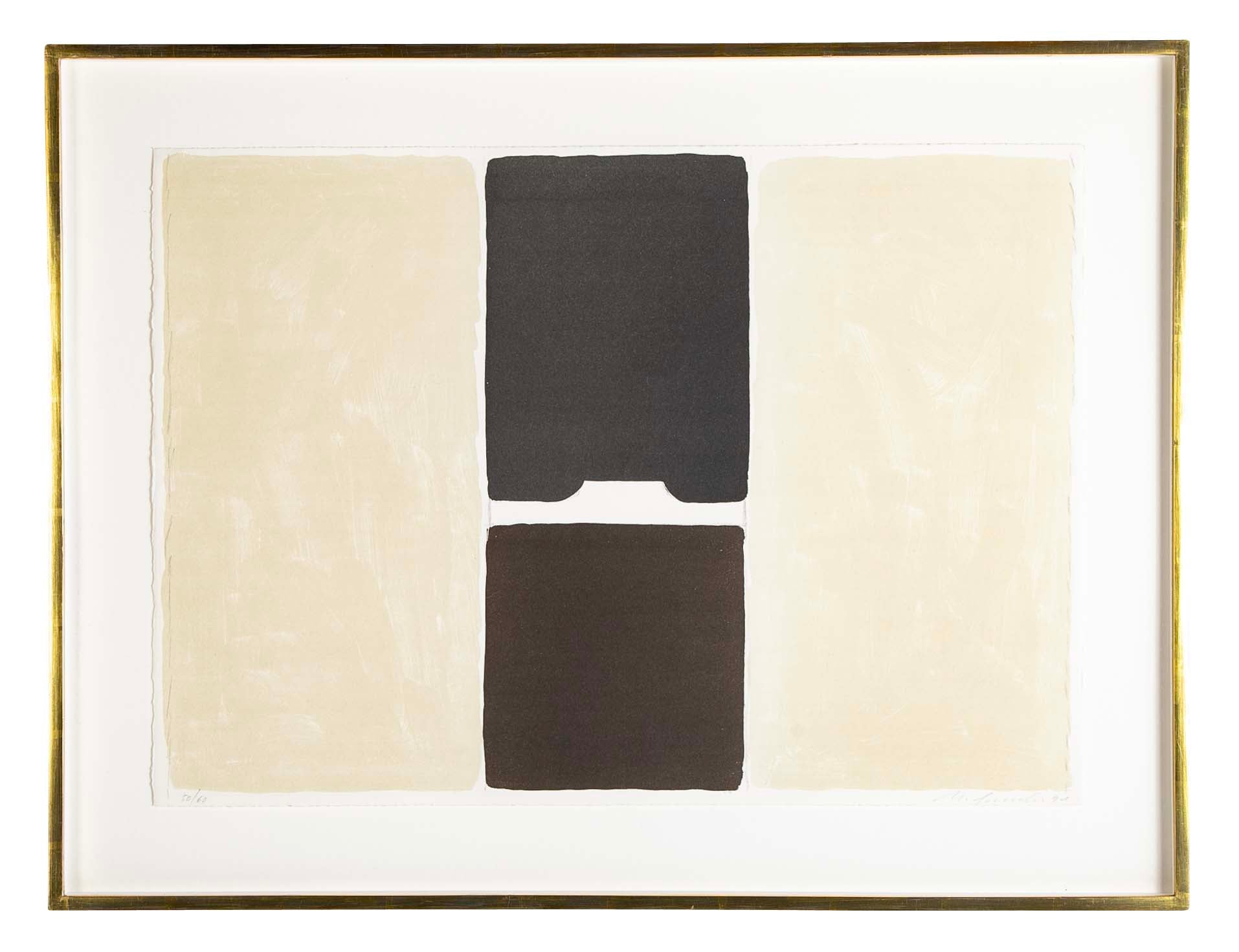 Spescha Matias "Untitled" Color Lithograph on Wove Paper