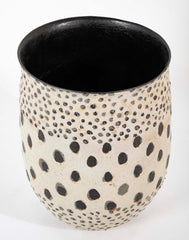 Mid-Century Danish Stoneware Vase by Marie Hjorth