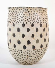 Mid-Century Danish Stoneware Vase by Marie Hjorth