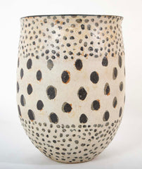 Mid-Century Danish Stoneware Vase by Marie Hjorth