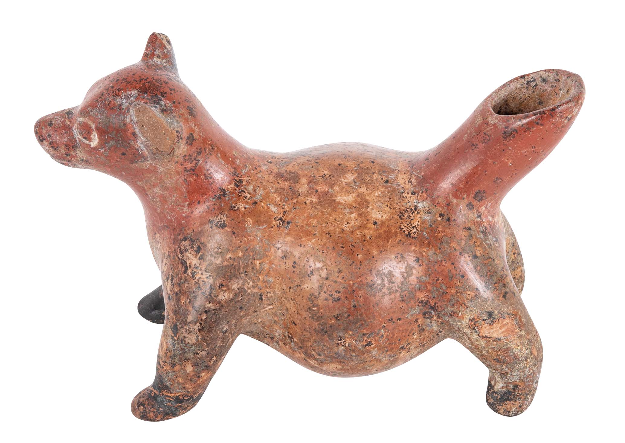 Red Terracotta Colima Dog