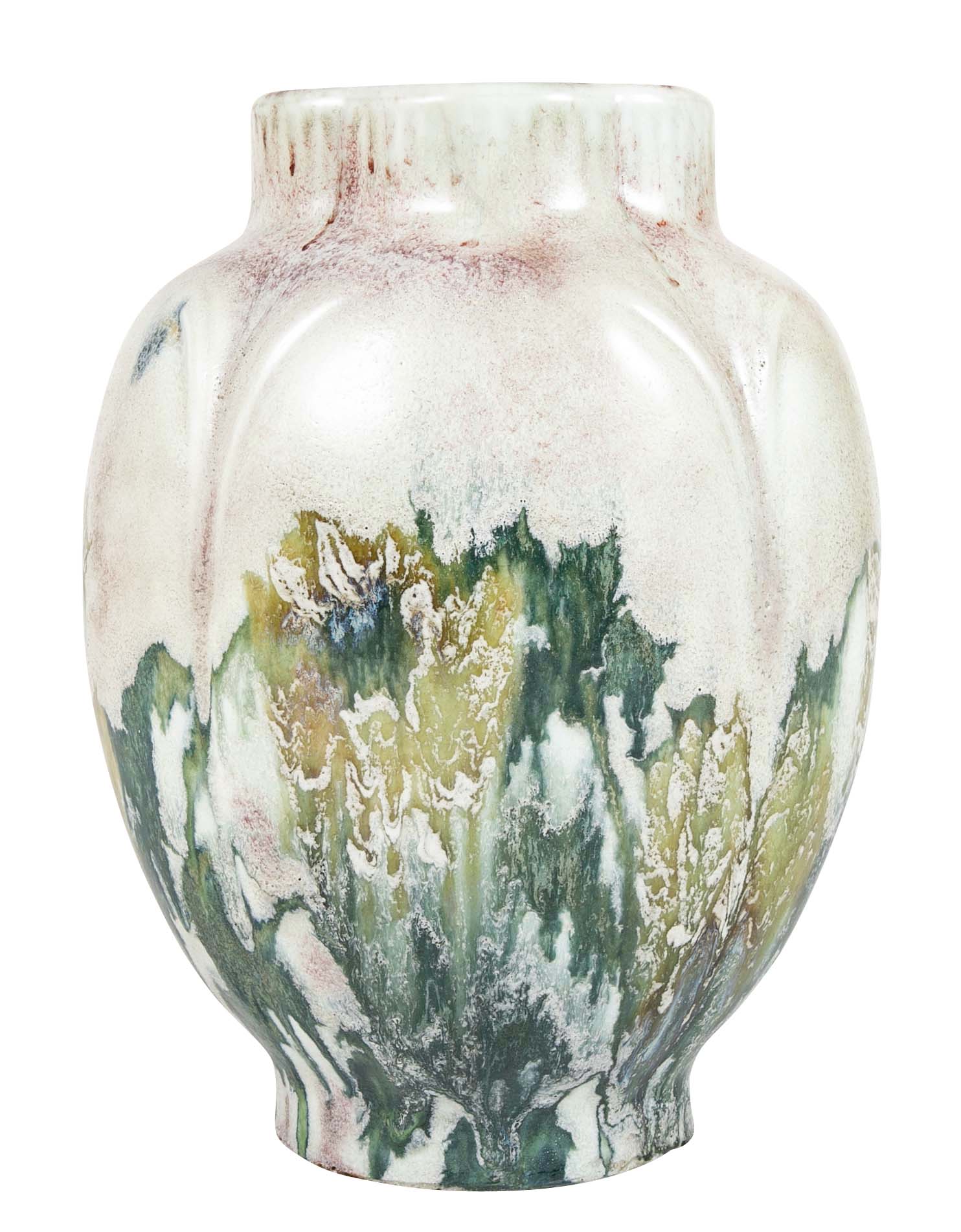 Albert Dammouse (1848-1926) Sevres Porcelain Vase