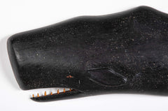 Carved & Painted Wood Sperm Whale by Clark G. Voorhees, Jr.