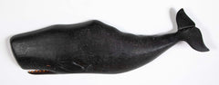 Carved & Painted Wood Sperm Whale by Clark G. Voorhees, Jr.