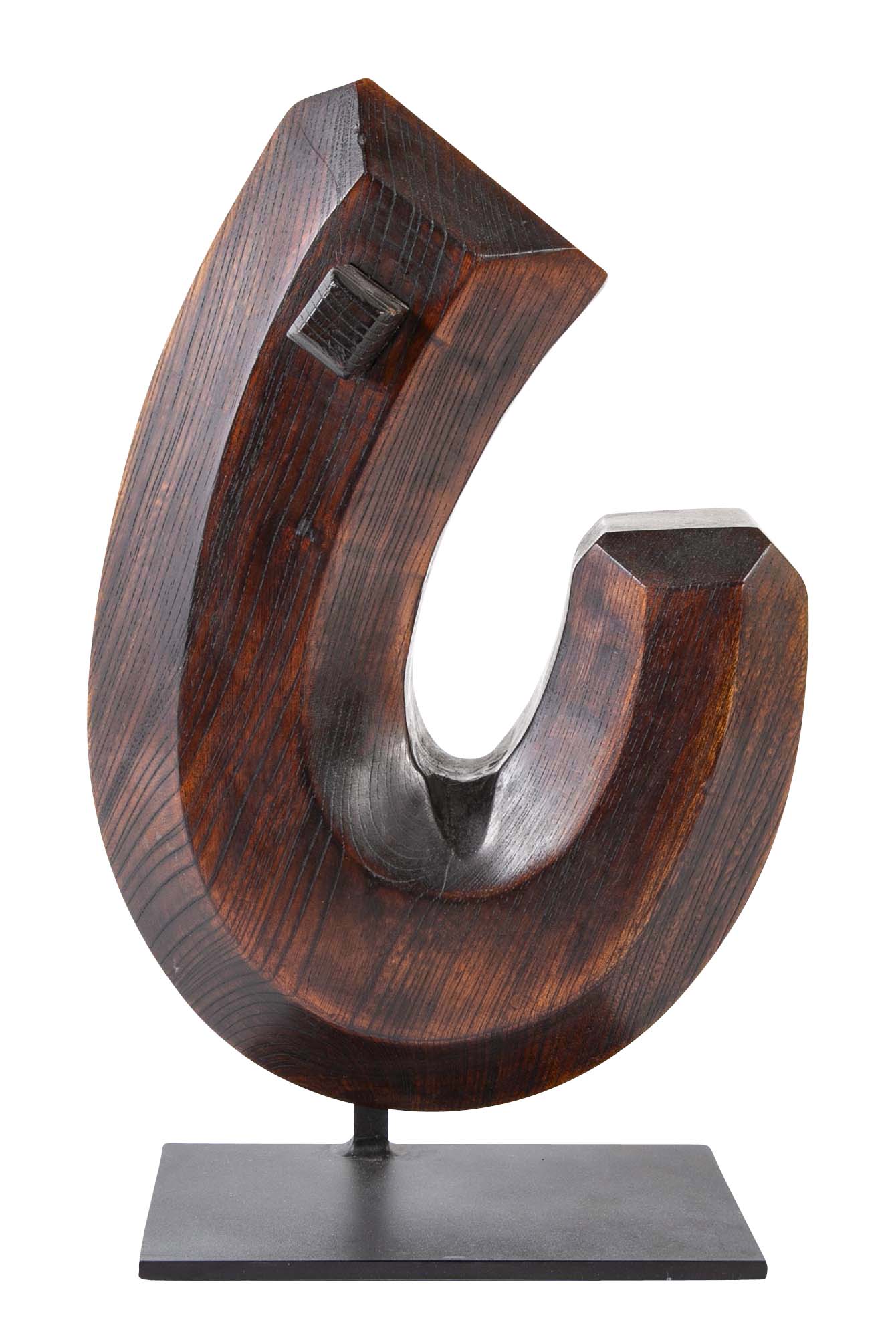 Single Block Zelkova (Keyaki) Wood Hanger Hook