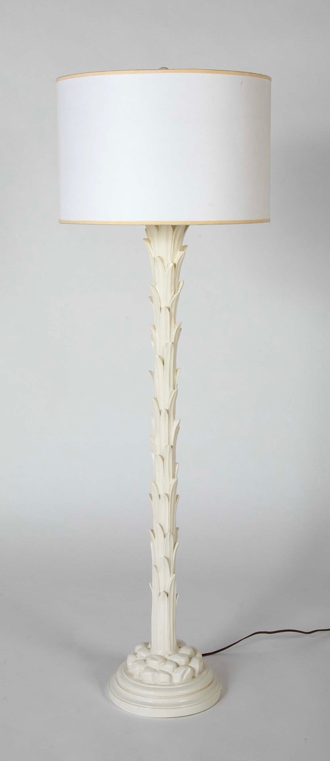 Acanthus Form Floor Lamp in the Style of Serge Roche