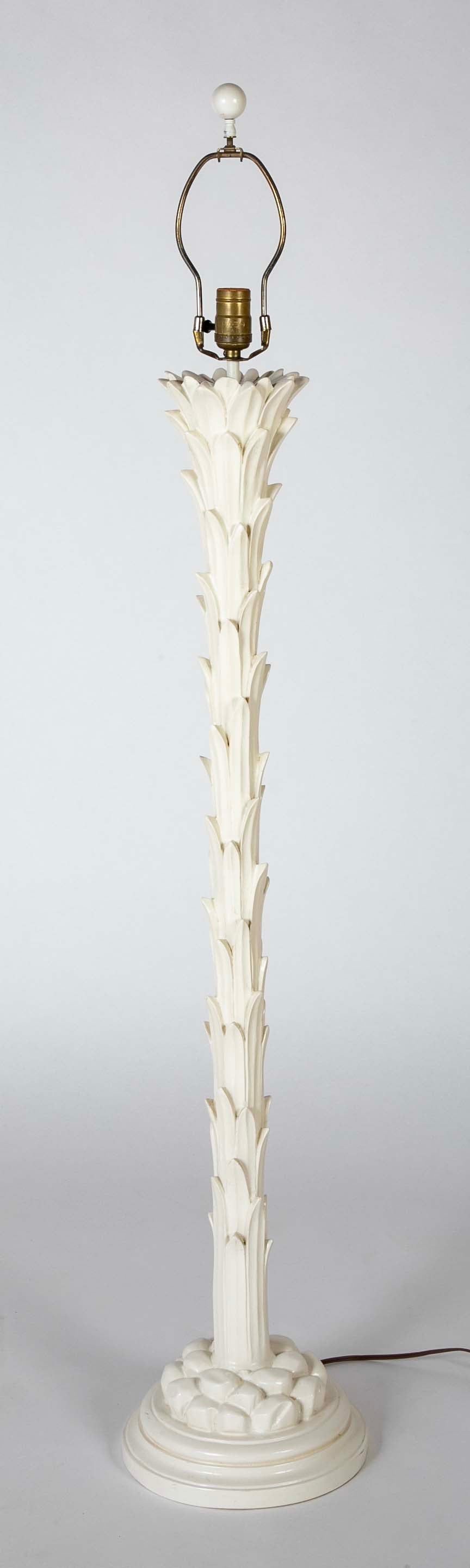 Acanthus Form Floor Lamp in the Style of Serge Roche