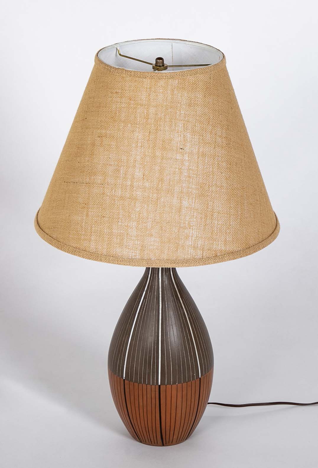 Mid-Century Italian Lamp by Ugo Zaccagnini for Raymor