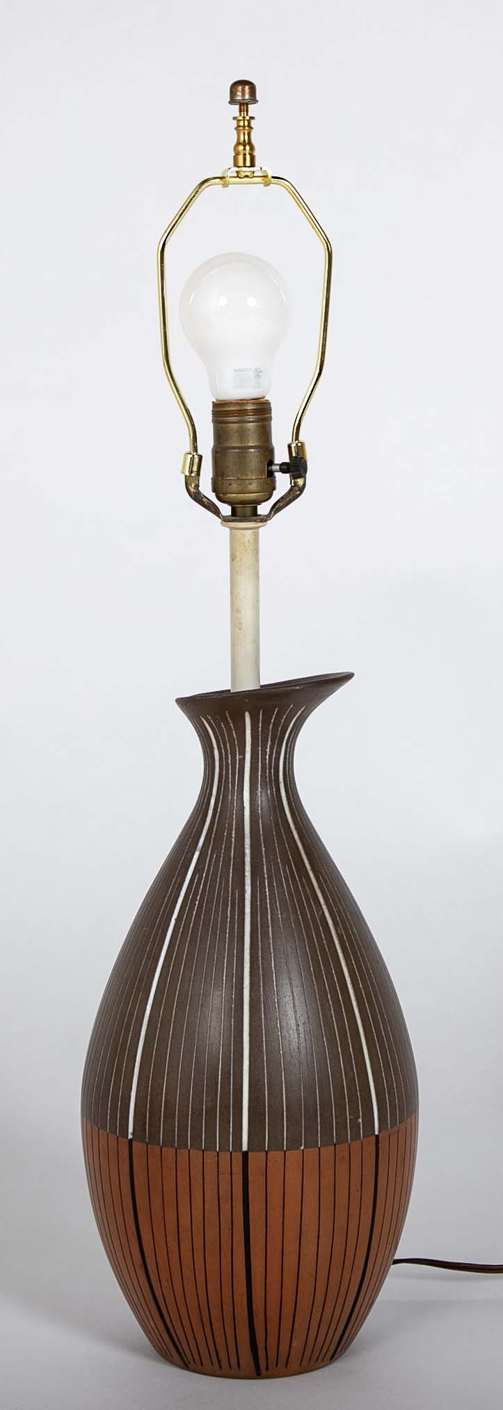 Mid-Century Italian Lamp by Ugo Zaccagnini for Raymor